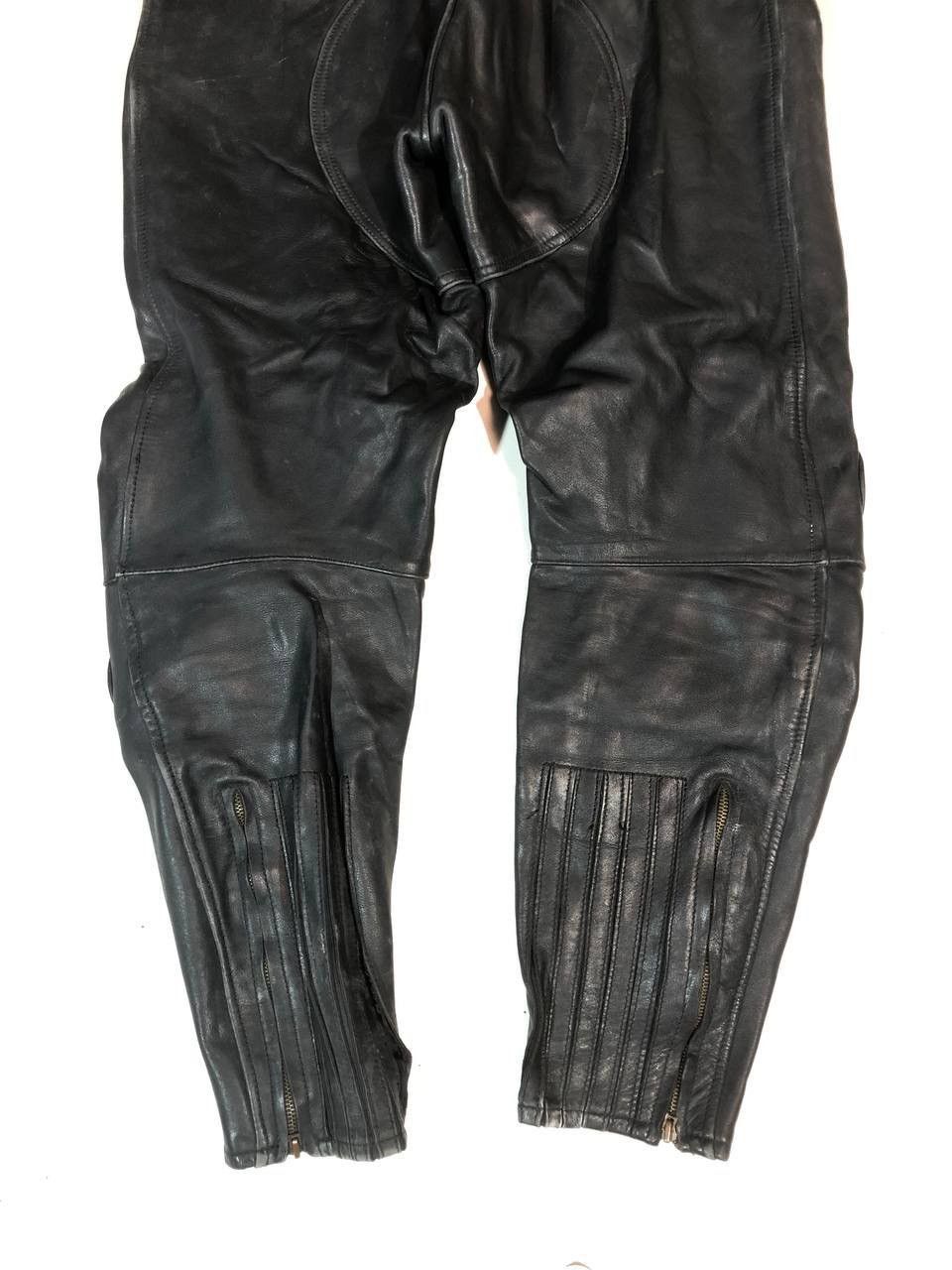 Leather × Vintage Krawehl Leather Moto Racing Pants Vintage Size US 33 - 5 Thumbnail