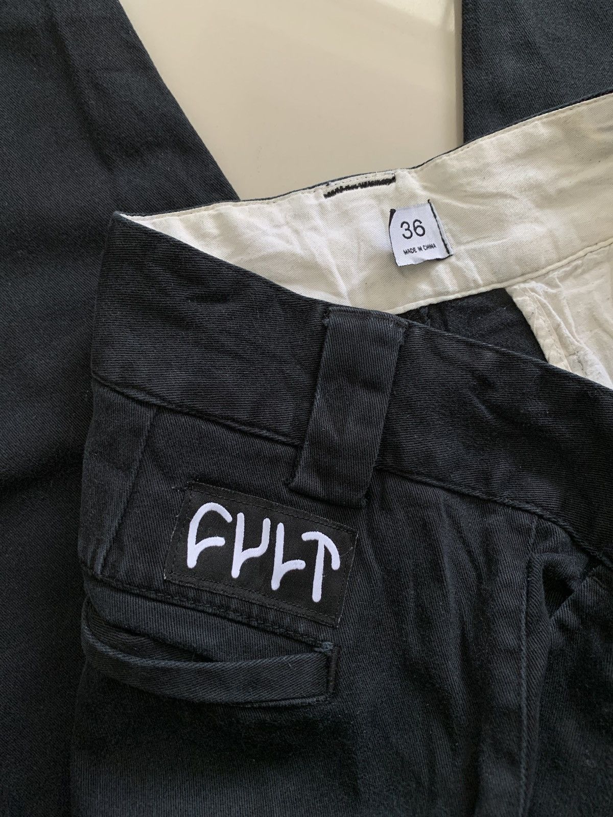 Japanese Brand CULT BMX Twill Cotton Slim Pants Size US 36 / EU 52 - 3 Thumbnail