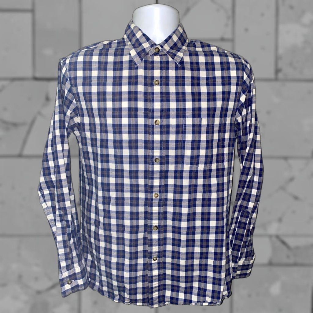 Pendleton Pendleton Shirt Mens Blue/White Checkered Long Sleeve Westover Sz S Button-Up Casual Colorful Cotton Regular Size US S / EU 44-46 / 1 - 1 Thumbnail