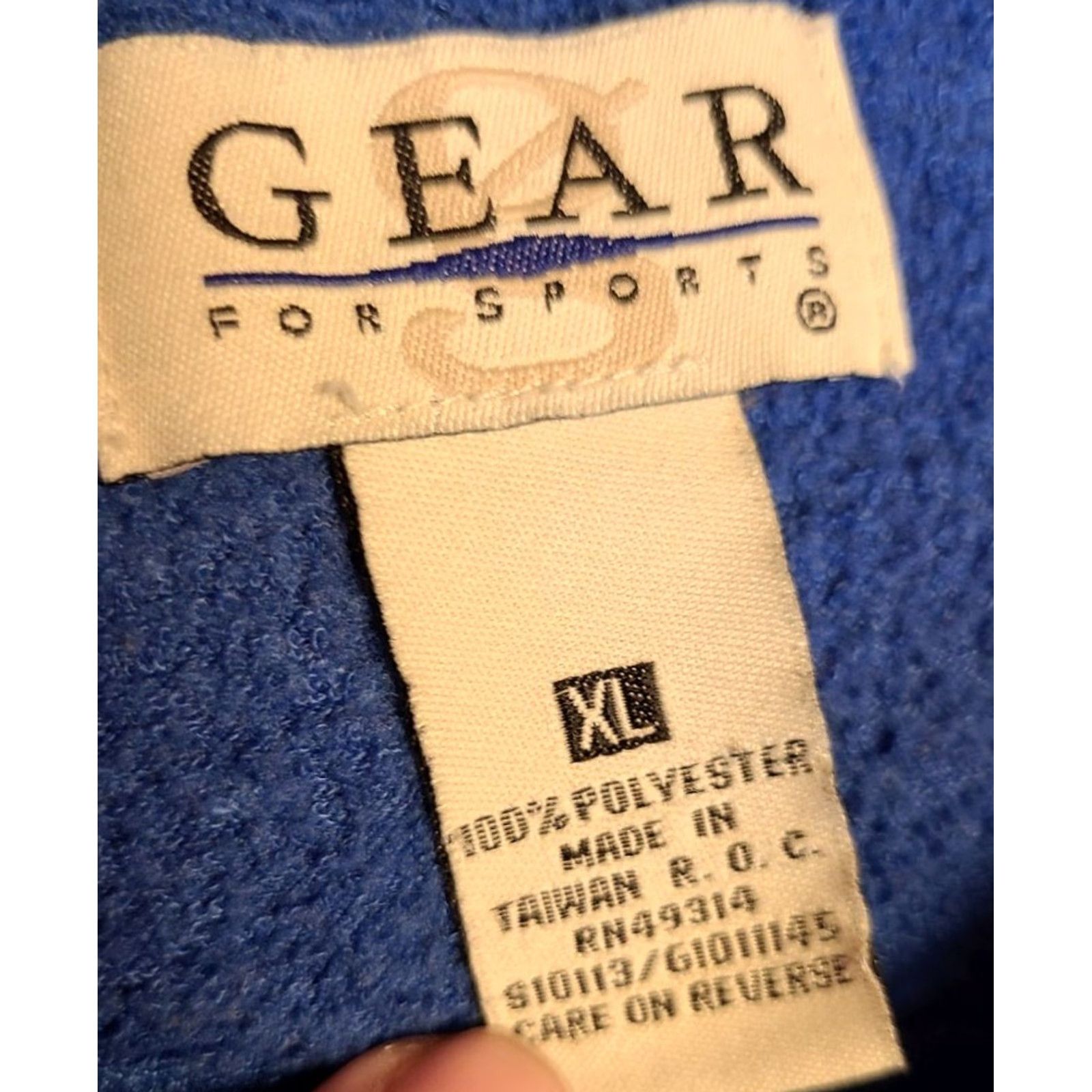 Vintage VINTAGE Gear for Sports Missouri Tigers Fleece Pullover Blue Mens XL Sweater Size US XL / EU 56 / 4 - 6 Thumbnail