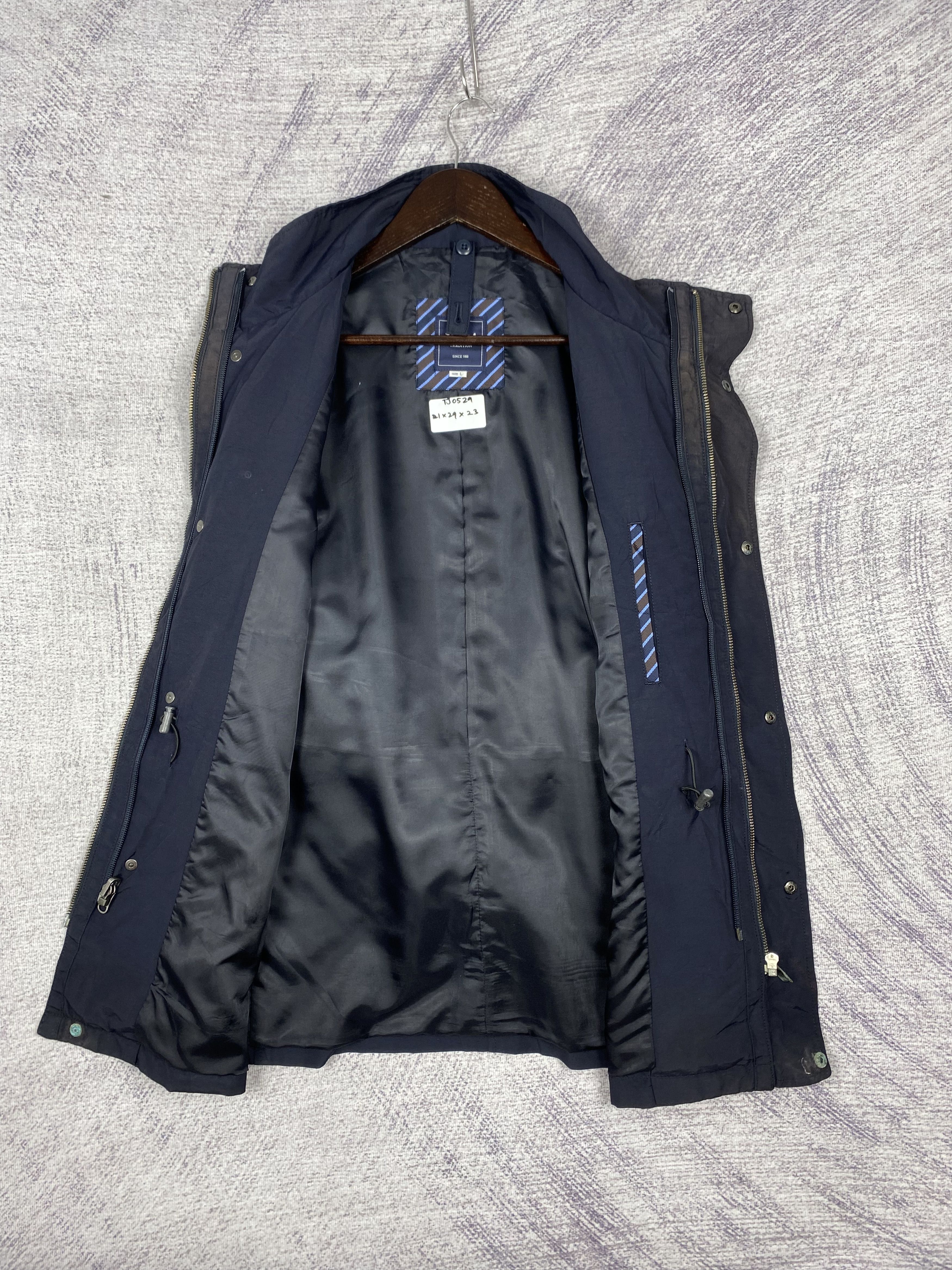 Japanese Brand Vintage Kent in Tradition Multi Pocket Utility Nylon Jacket Size US L / EU 52-54 / 3 - 7 Thumbnail
