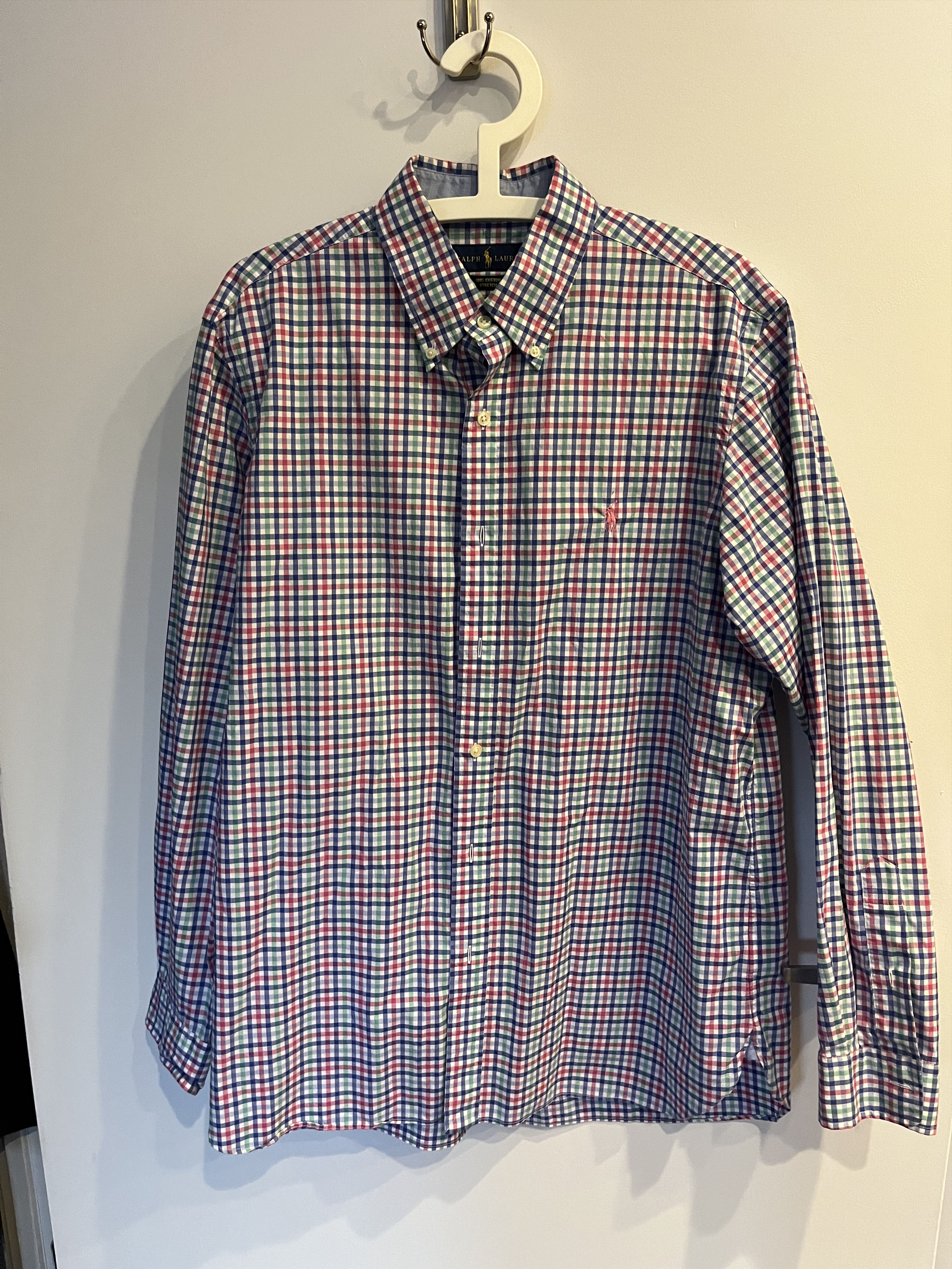 Polo Ralph Lauren Ralph Lauren Patterned Mens Button Up Size L Size US L / EU 52-54 / 3 - 1 Thumbnail