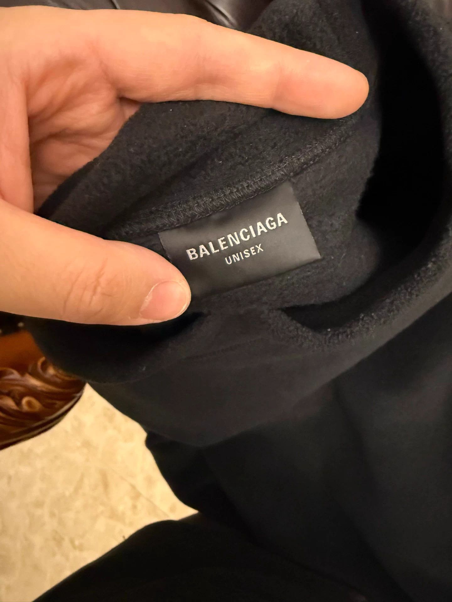 Balenciaga Balenciaga Fleece Sweatshirt xs 50 Embroidered Logo Size US XS / EU 42 / 0 - 4 Thumbnail