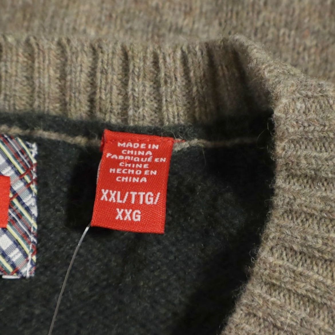 Izod Izod Wool Blend Crewneck Striped Long Sleeve Sweater Green Men's 2XL Shirt Size US XXL / EU 58 / 5 - 7 Thumbnail