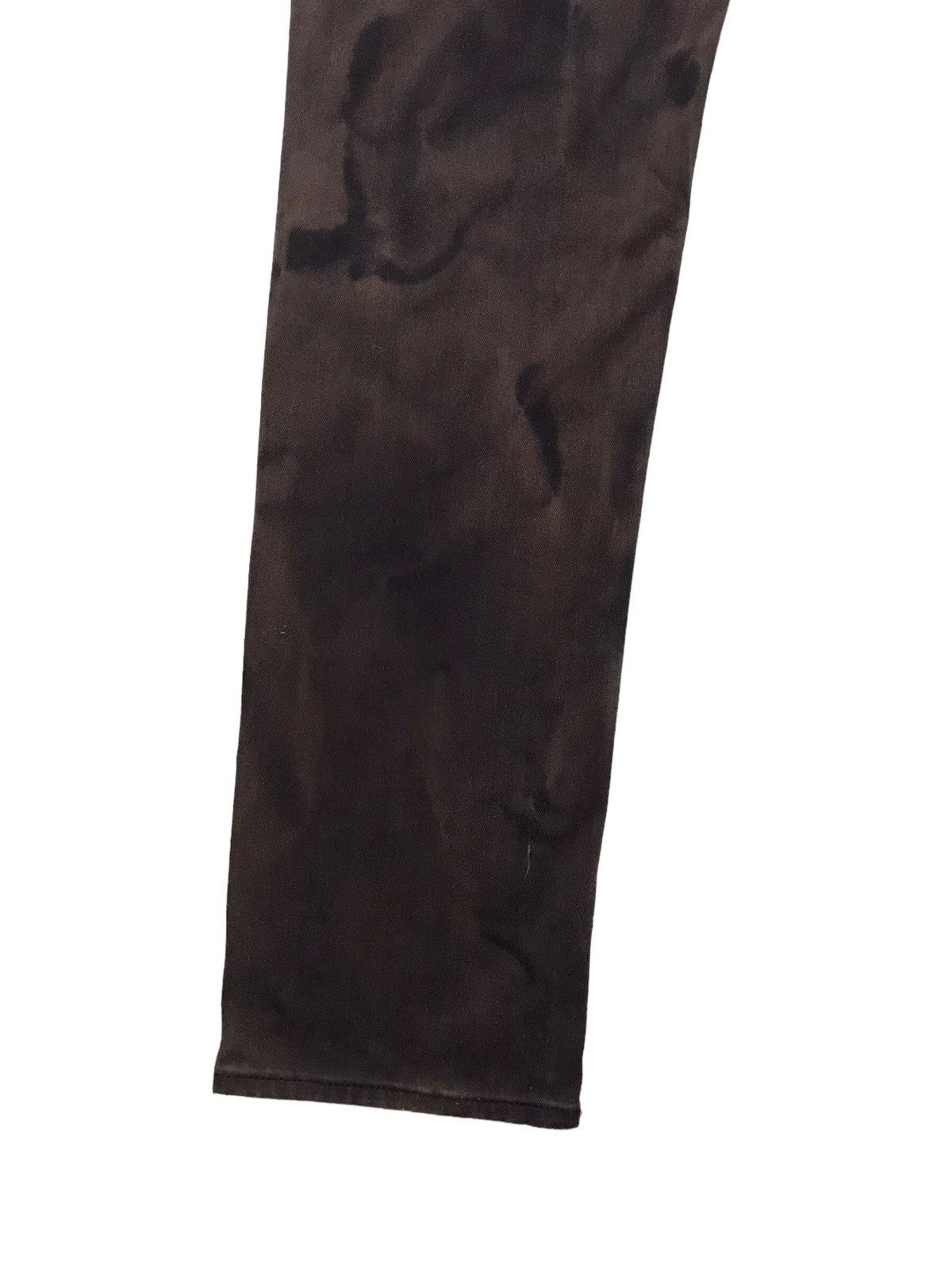 Japanese Brand GU Wonder Shape Acid Wash The Circle Stretch Pants Size US 34 / EU 50 - 8 Thumbnail