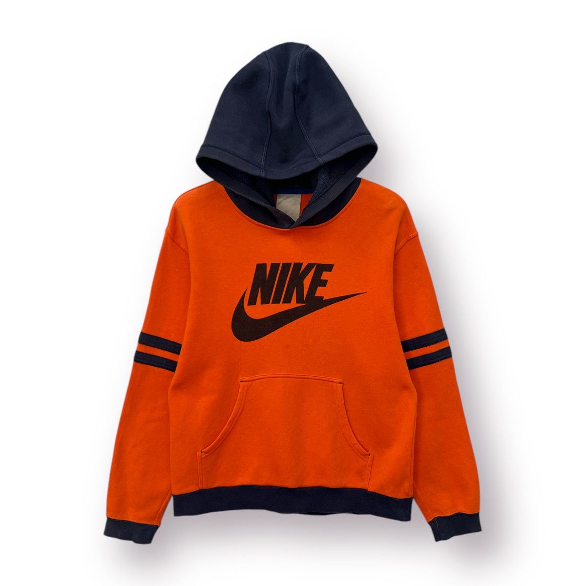 Nike 🔥 Vintage Y2K Nike Big logo sweatshirt hoodie - M Size US S / EU 44-46 / 1 - 1 Thumbnail