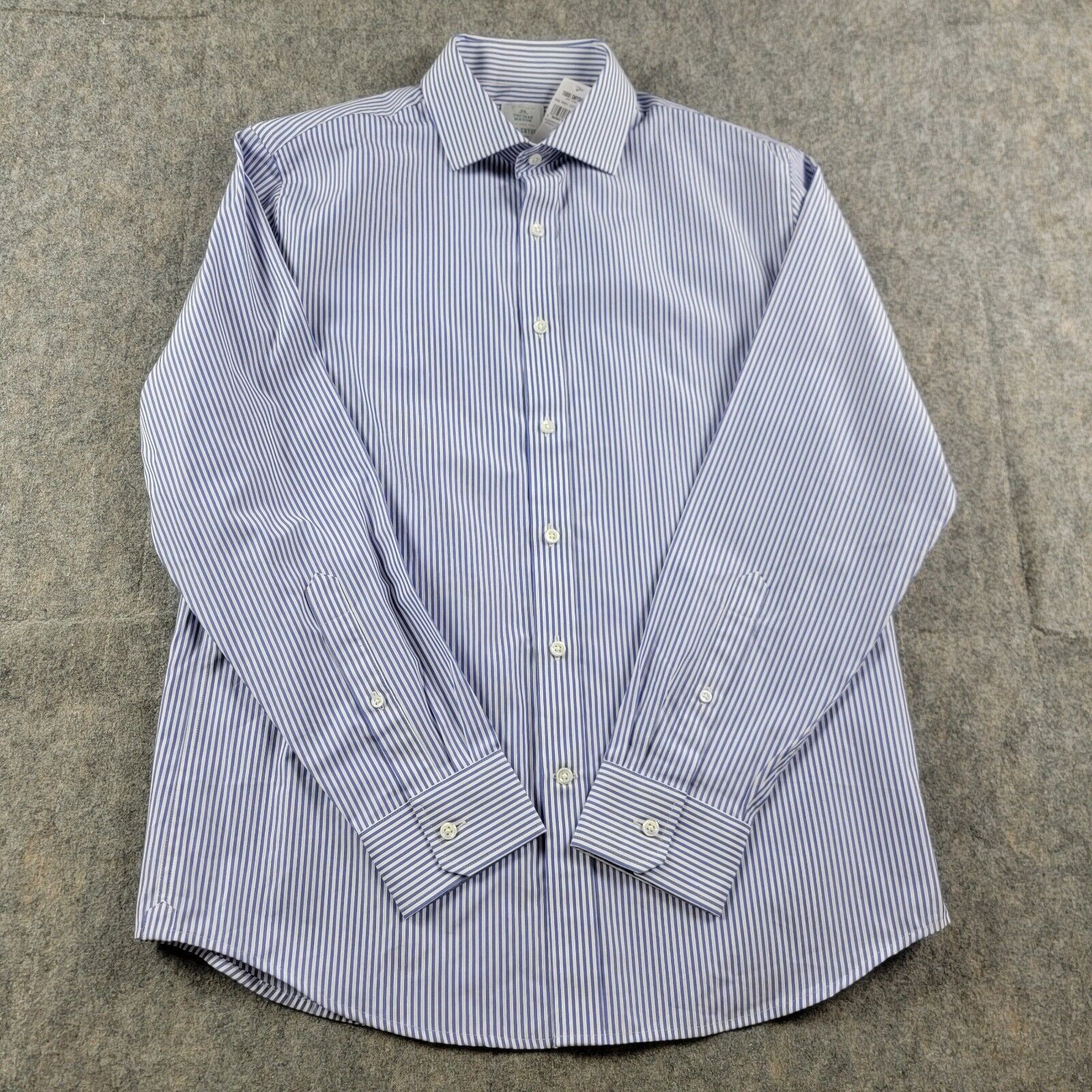 Todd Snyder x Thomas Mason Banker Stripe Dress Shirt *Flaw