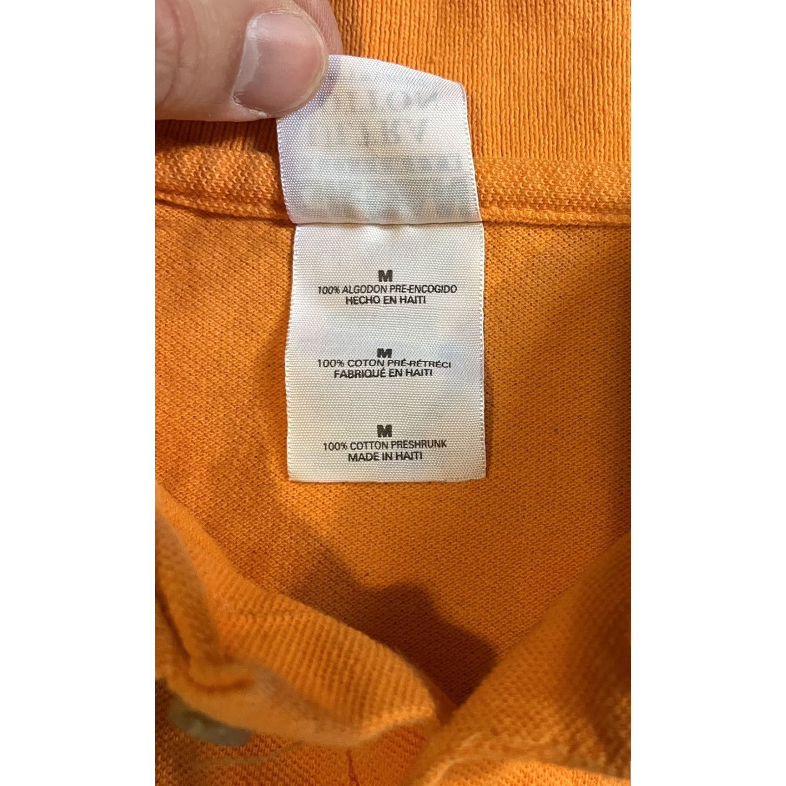 Vintage VINTAGE Premium Foxy’s Lager Polo Shirt Men's M Orange Short Sleeve 90s Retro Beer Embroidered Size US M / EU 48-50 / 2 - 5 Thumbnail