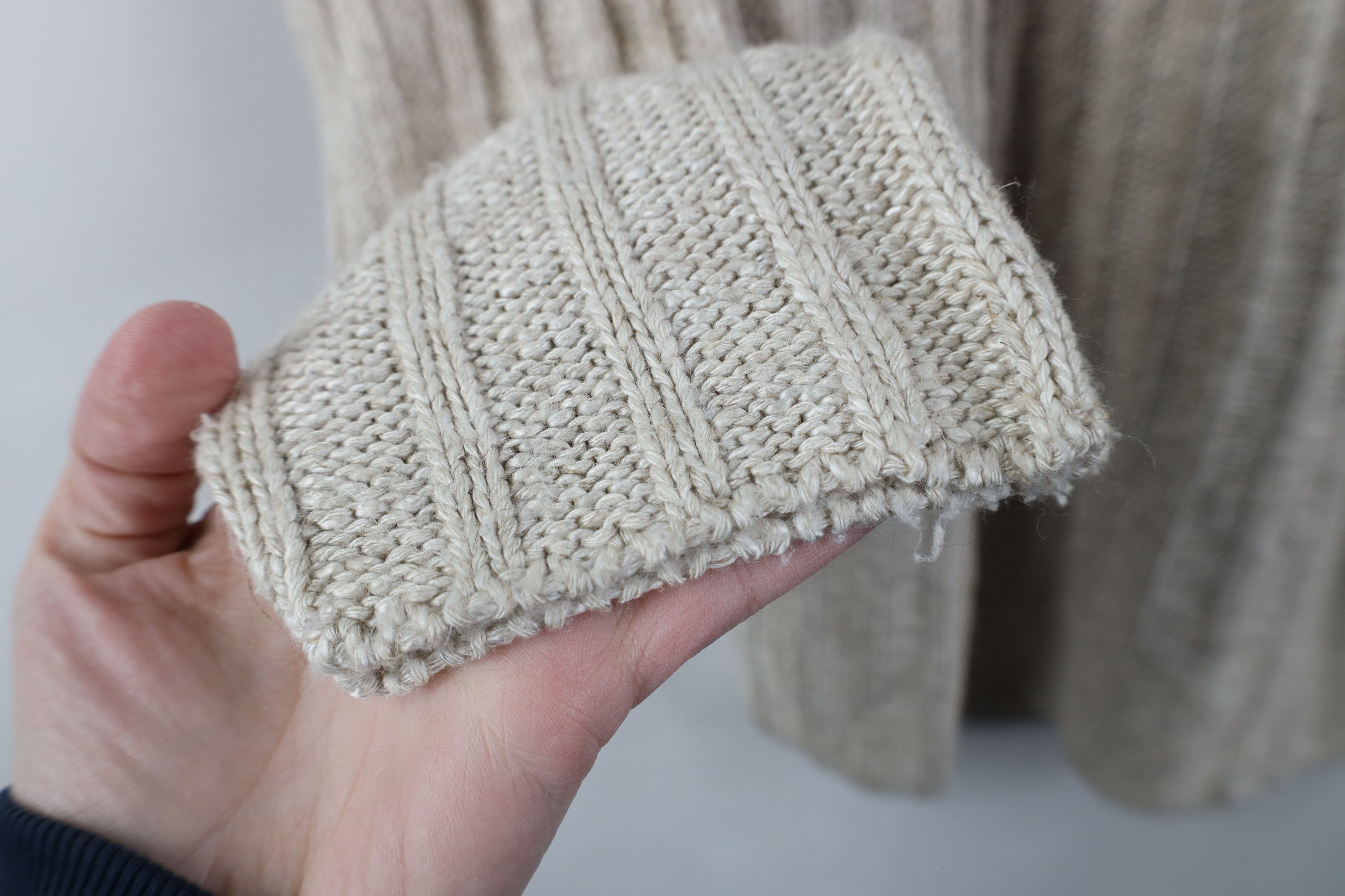 Vintage Vintage 90s Streetwear Oversized Baggy Ribbed Knit Sweater Size S / US 4 / IT 40 - 5 Thumbnail