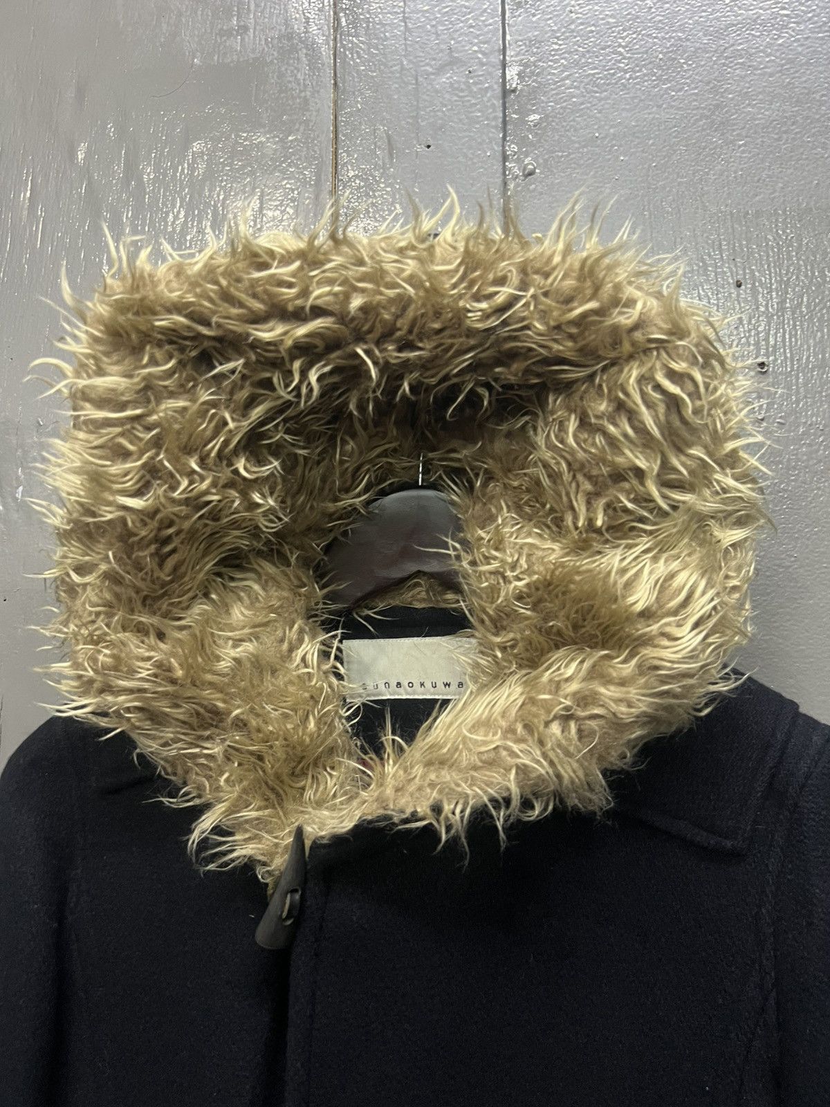 Sunao Kuwahara Sunaokuwahara Wool Coat With Fleece Lined Hoodie Size S / US 4 / IT 40 - 4 Thumbnail