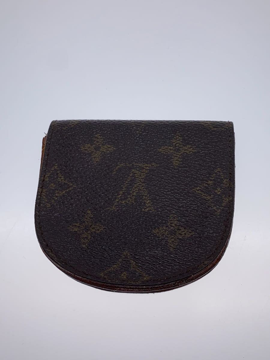 Louis Vuitton Monogram Porte Monet Guze Canvas Brown