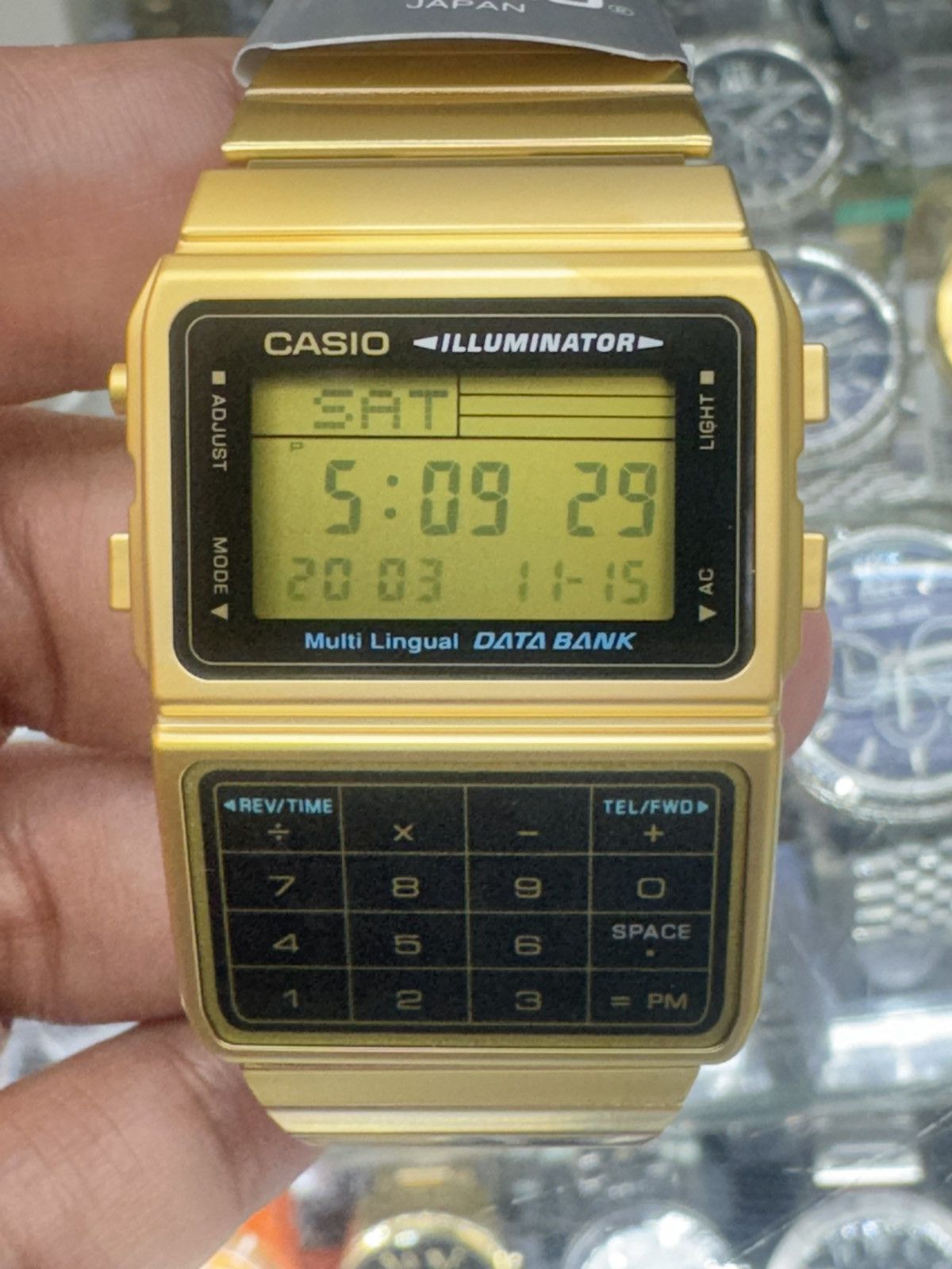 Casio CASIO Calculator watch for UNISEX Size in Stainless Steel Size 34 - 2 Thumbnail