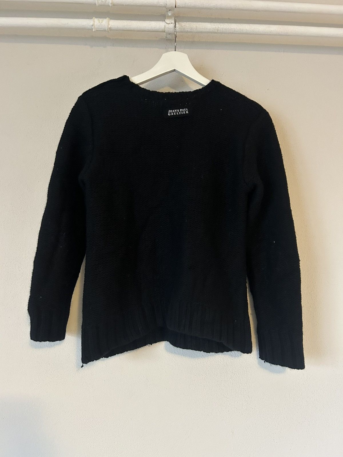 Jean Paul Gaultier Jean Paul Gaultier AW2009 Cross Knit Sweater - Size M Size US M / EU 48-50 / 2 - 7 Thumbnail