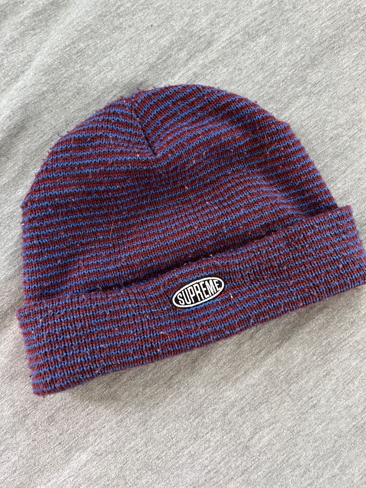 Supreme Supreme FW2018 Purple/Blue Beanie Size ONE SIZE - 1 Thumbnail