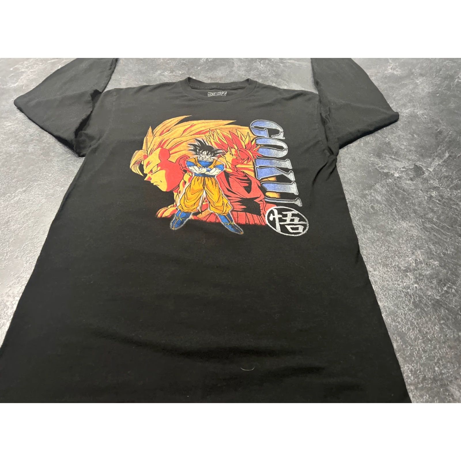 Vintage Dragon Ball Z Goku Super Saiyan Long Sleeve Shirt Men M Black Shirt M Dragon Ball Z Size US M / EU 48-50 / 2 - 2 Thumbnail