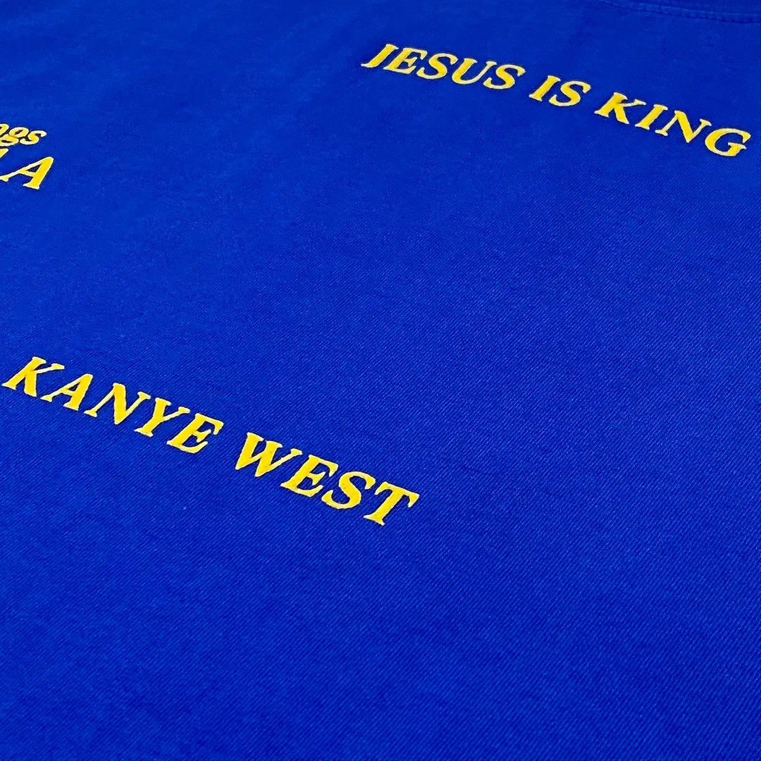 Kanye West × Los Angeles Apparel JIK 2019 Vinyl Album Tee Size US L / EU 52-54 / 3 - 3 Thumbnail