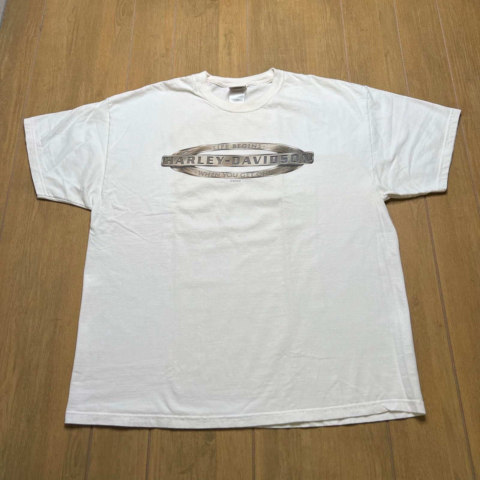 Harley Davidson Vintage 2004 Harley Davidson "Life Begins Florida Shirt XXL Size US XXL / EU 58 / 5 - 1 Thumbnail