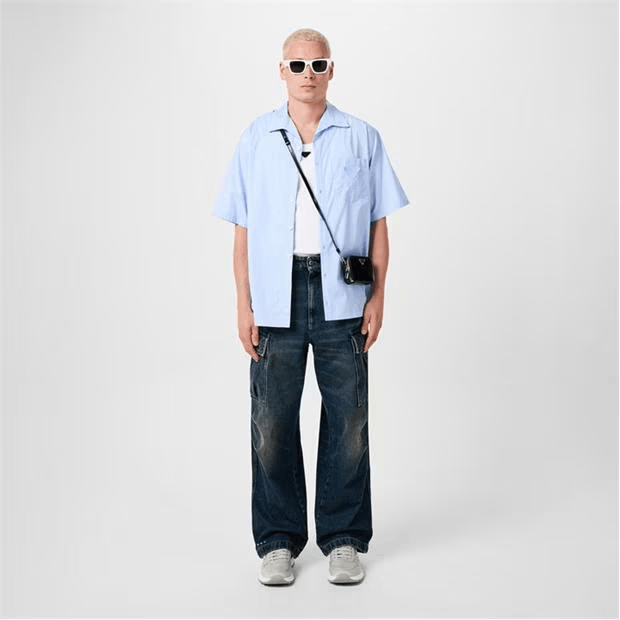 Prada Baggy Cargo Jeans Size US 36 / EU 52 - 4 Thumbnail