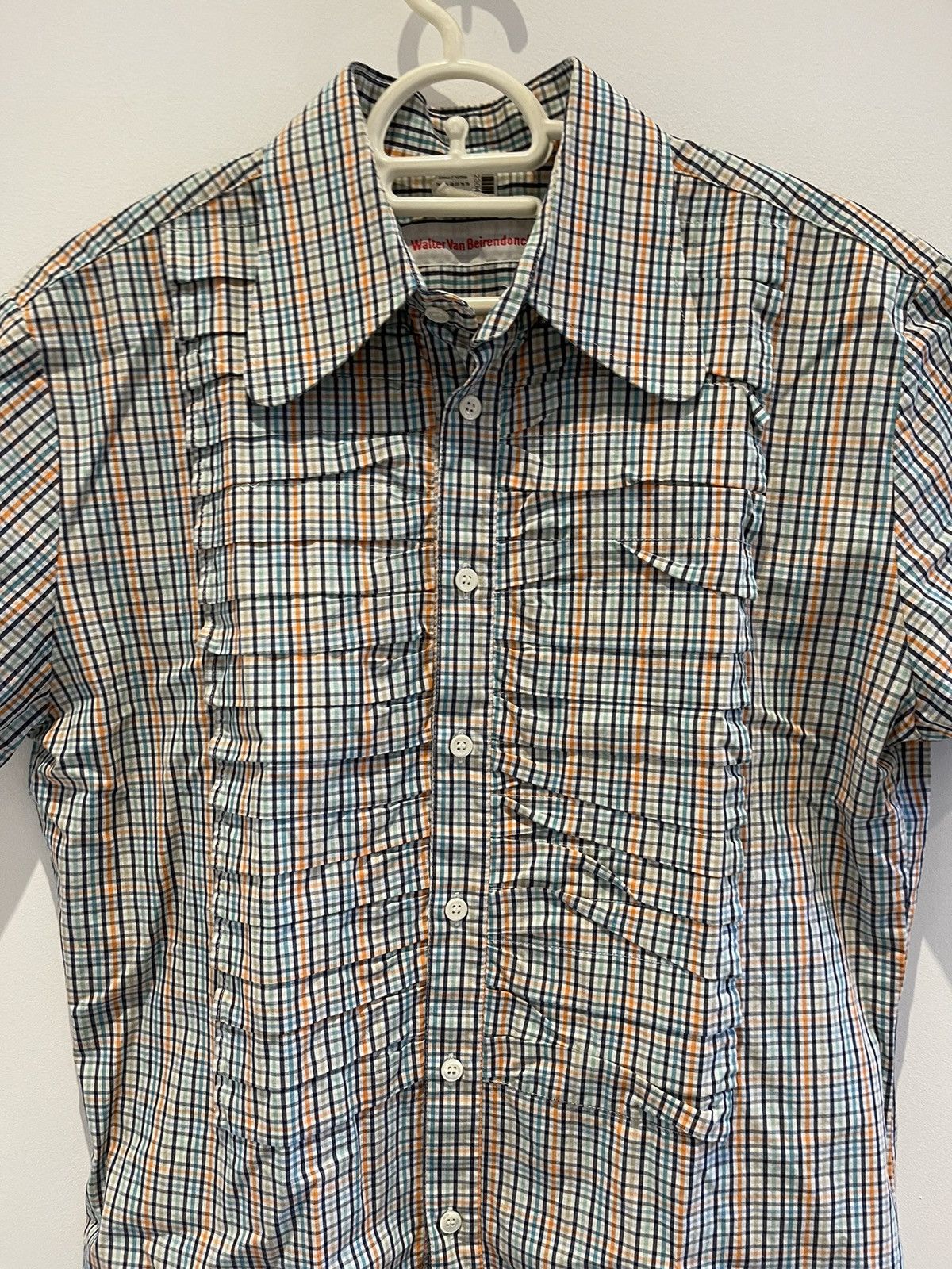 Walter Van Beirendonck Walter Van Beirendonck SS11 Stripes Shirt With Ruffles Size US M / EU 48-50 / 2 - 4 Thumbnail