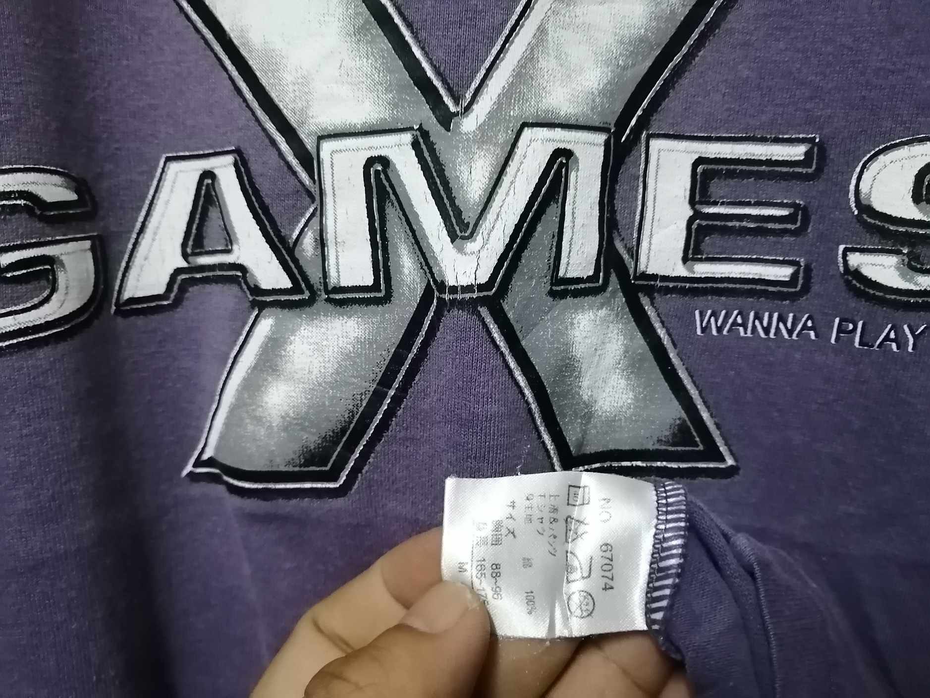 Japanese Brand × Vintage VINTAGE X GAMES VERY RARE Size US M / EU 48-50 / 2 - 5 Thumbnail