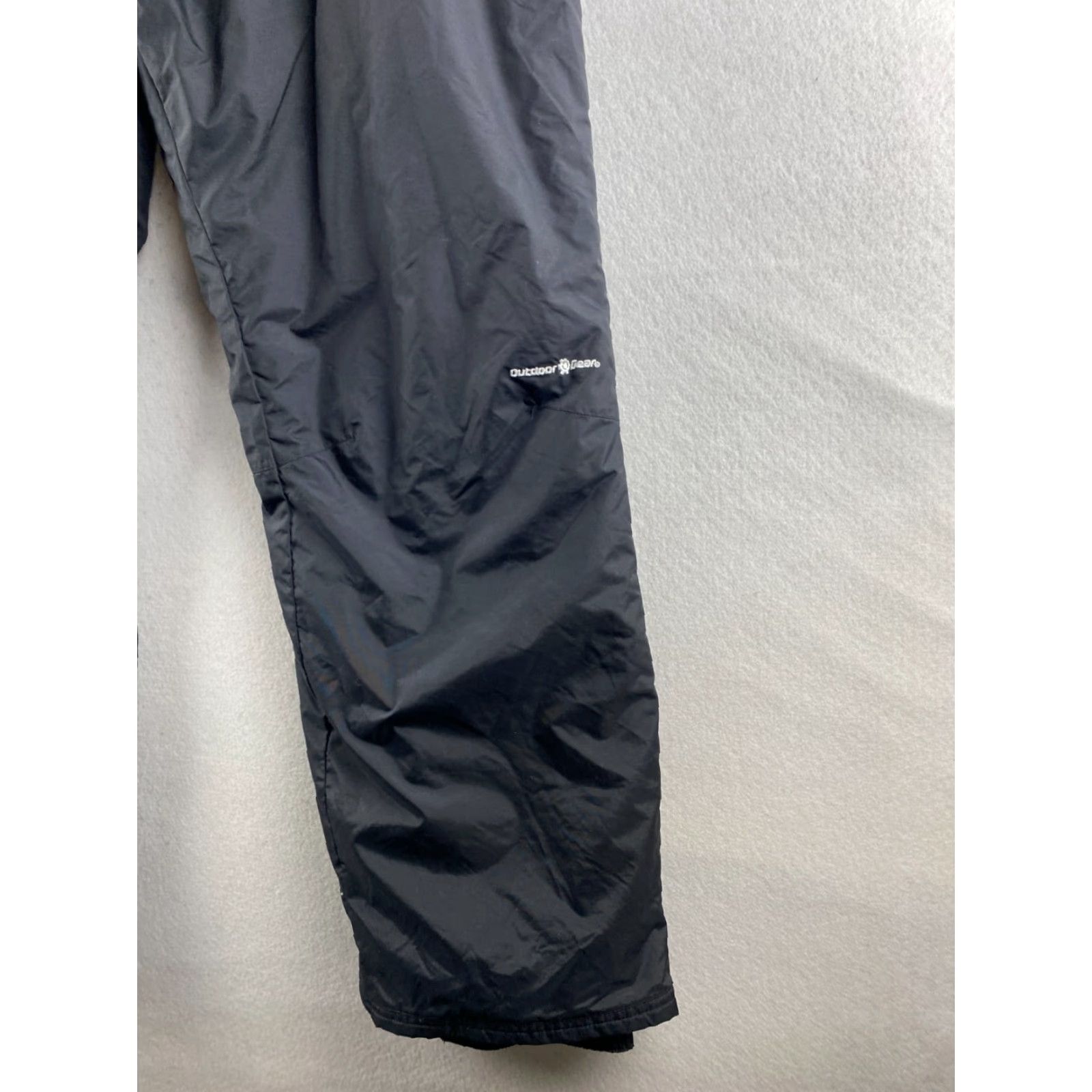 Vintage Outdoor Gear Snow Pants Mens 2XL Black Zip Pockets Adjustable Waist 42 x 32 Snowboarding Skiing Regular Mens Size US 39 - 5 Thumbnail