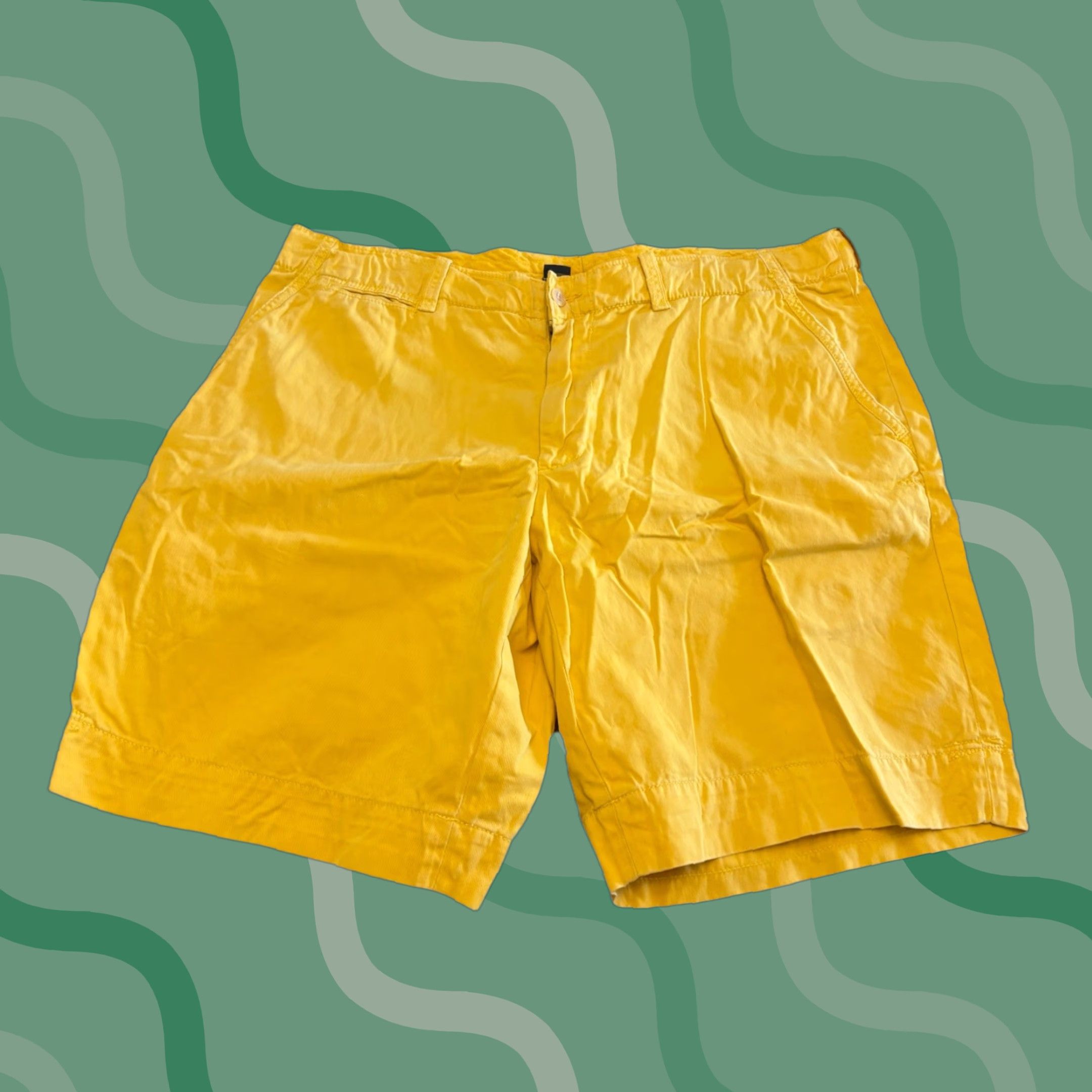 Polo Ralph Lauren VINTAGE Polo Ralph Lauren Shorts Mens 40 Yellow Cotton USA Hiking K4 Polo Ralph Lauren Shorts Mens 40 Yellow Cotton USA Hiking K4 Size US L / EU 52-54 / 3 - 1 Thumbnail