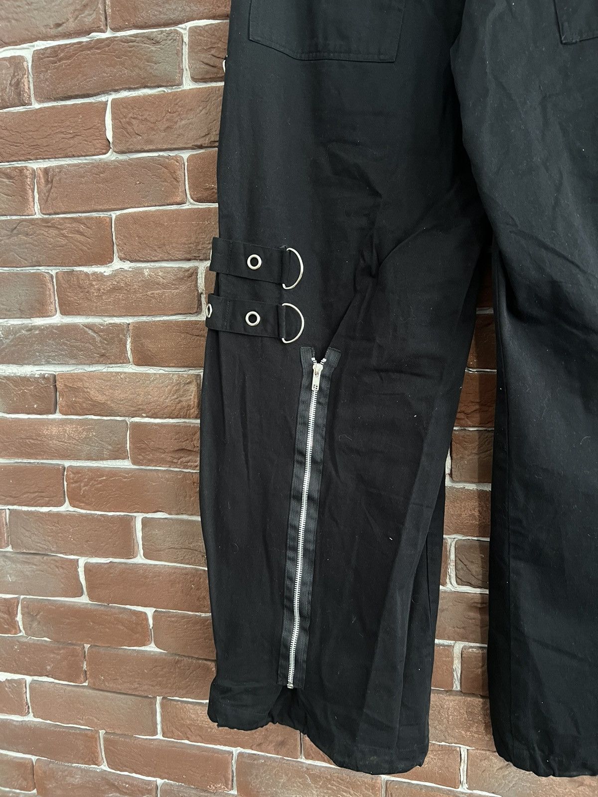 Japanese Brand RARE Mercy Y2K Parachute Bondage Pants Cyber Punk Rave Techn Size US 34 / EU 50 - 9 Thumbnail