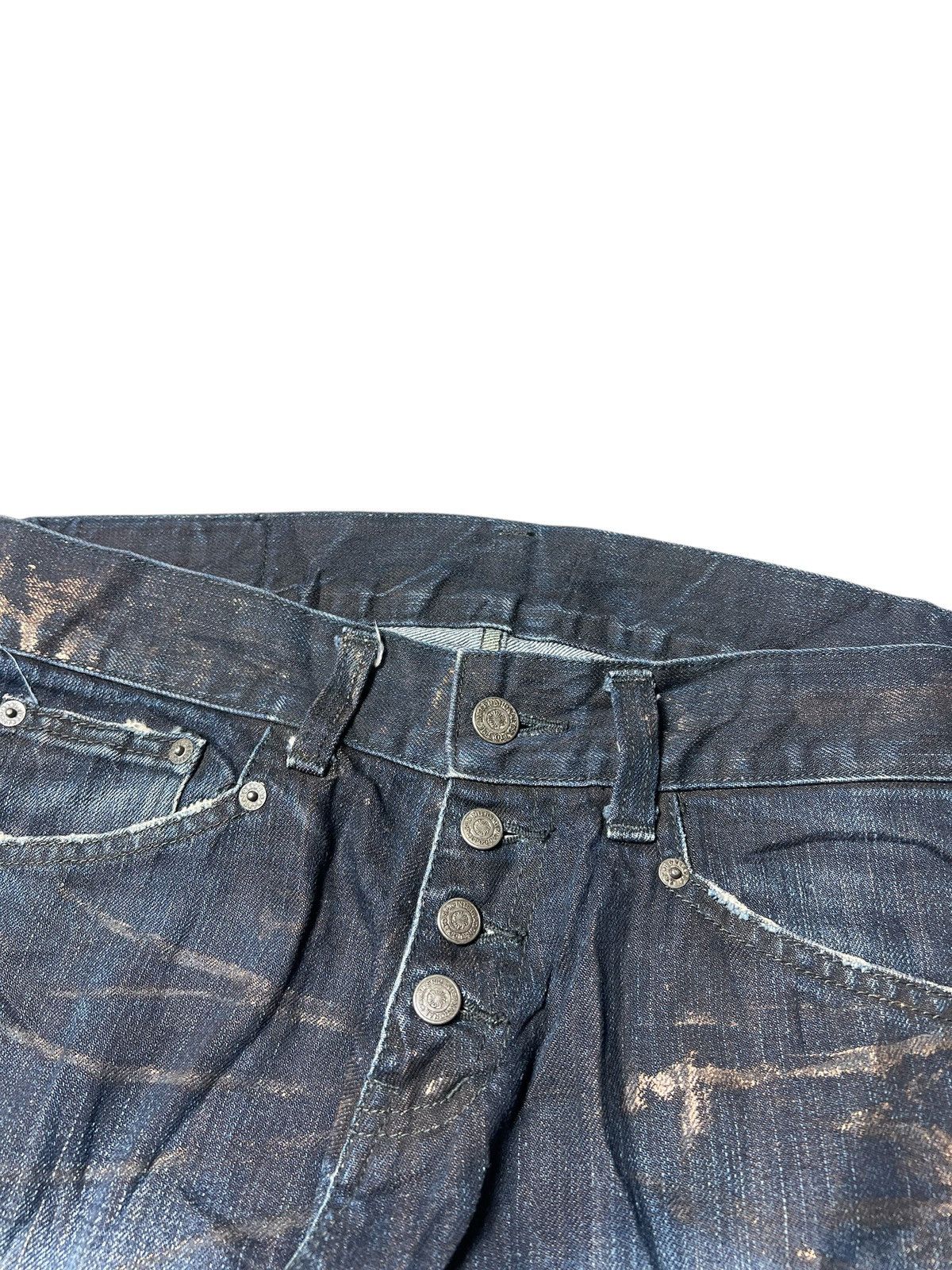 Tornado Mart Tornado Mart Whisker Clawmark Flared Pants Size US 30 / EU 46 - 3 Thumbnail