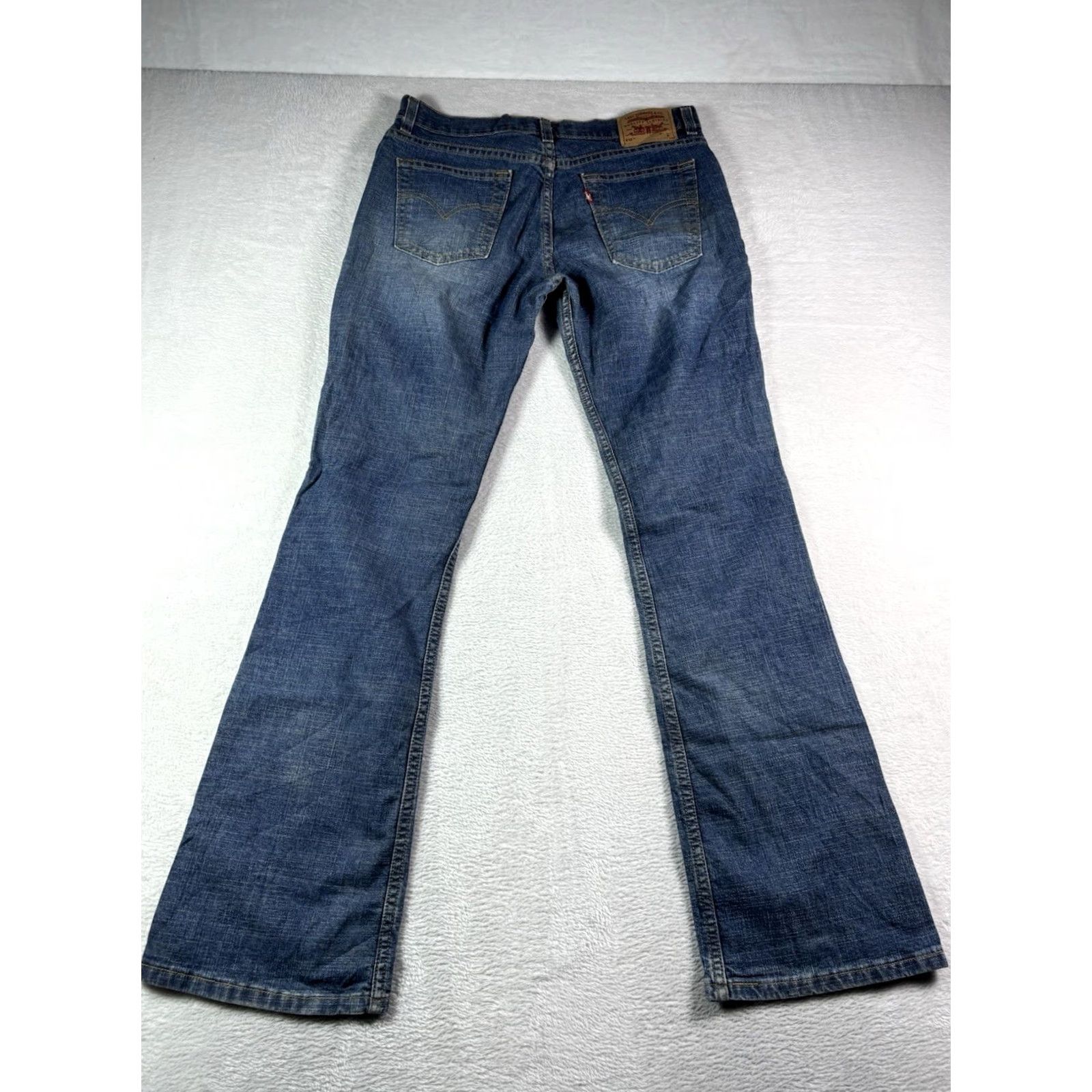 Levi's Levi's 518 Jeans Women's Jeans 9 Jr Blue Denim Bootcut Dark Wash Stretch Size 30" / US 8 / IT 44 - 2 Thumbnail