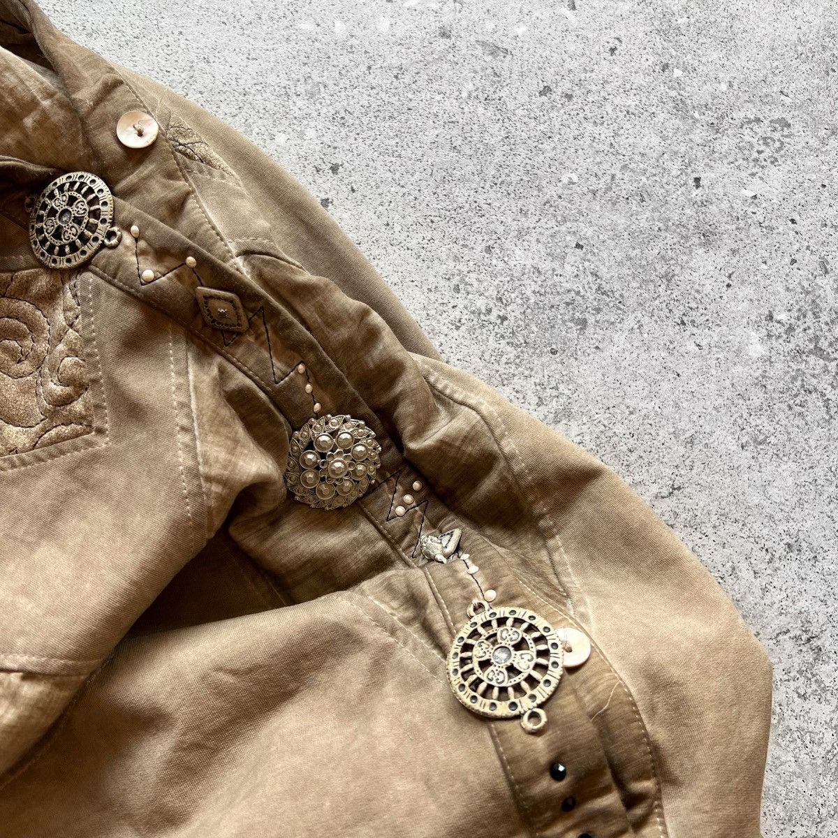 Elisa Cavaletti Elisa Cavaletti Club Sono Italiano Brown Long Sleeve Jacket Size M / US 6-8 / IT 42-44 - 7 Thumbnail