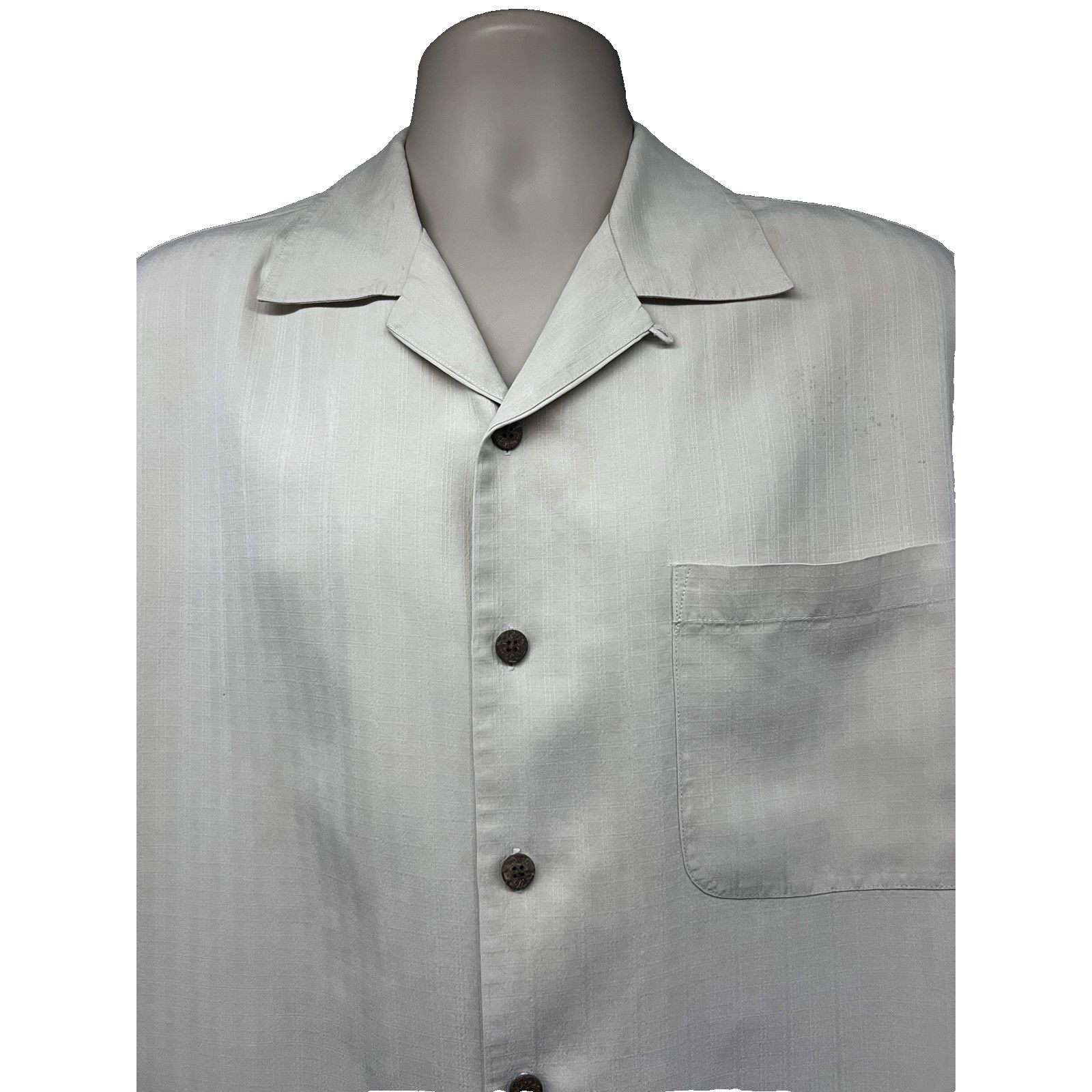 Tommy Bahama Tommy Bahama Vintage Embroider Silk Button Shirt M Pocket Size US M / EU 48-50 / 2 - 6 Thumbnail