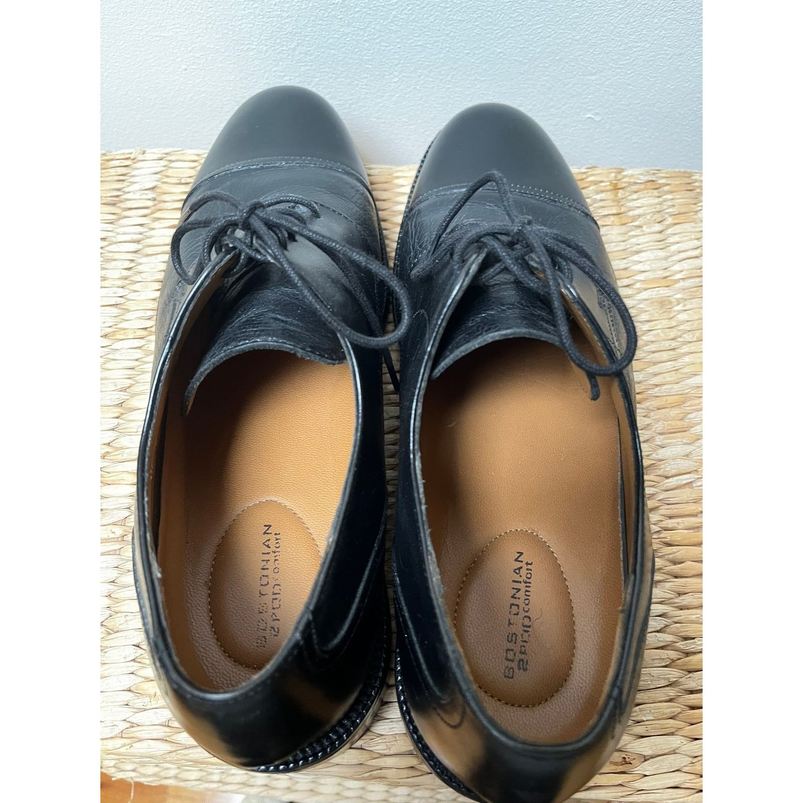 Bostonian Bostonian Cap Toe Leather Oxford Dress Shoe Size US 11 / EU 44 - 6 Thumbnail