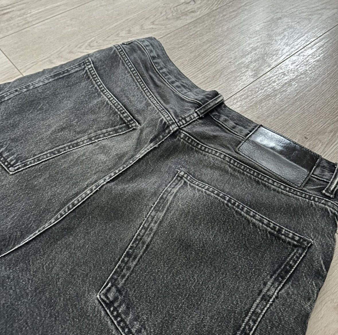 Other Zara Baggy Fit Jeans BLACK Size US 32 / EU 48 - 4 Thumbnail