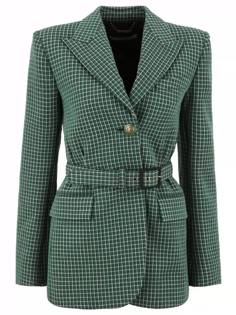 Givenchy Givenchy Green checkered blazer Size US XS / EU 42 / 0 - 1 Thumbnail