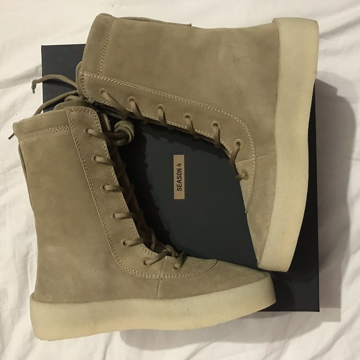 Yeezy Yeezy CREPE BOOT TAUPE 42 Size US 8.5 / EU 41-42 - 1 Thumbnail