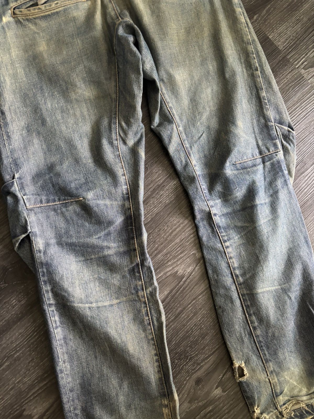 Beauty Beast Beauty:Beast Thrashed 3D Denim Size US 32 / EU 48 - 12 Thumbnail