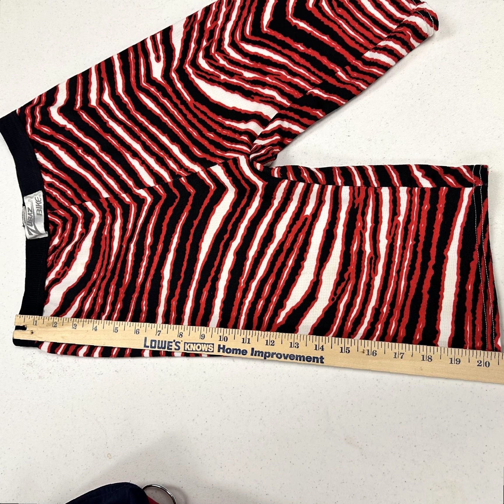 Vintage Vintage Zubaz Bike Shorts Mens M Zebra Stripe 90s Bike Shorts Mens Zebra Stripe 90s Size US 31 - 4 Thumbnail