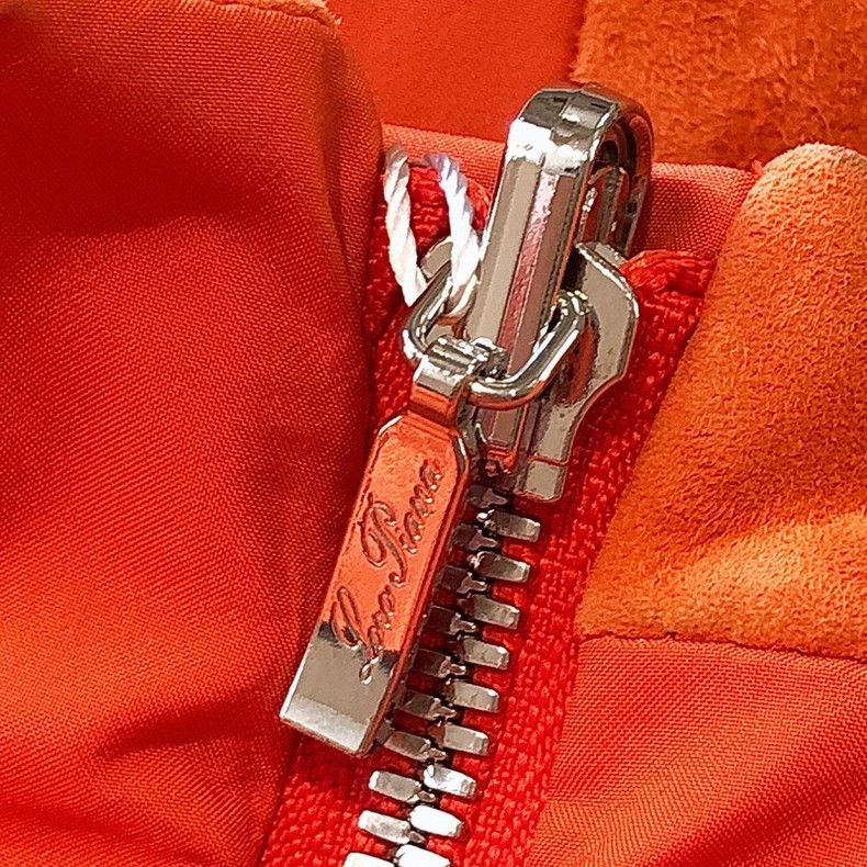 Loro Piana LORO PIANA Bright orange double-sided loose coat Size ONE SIZE - 6 Thumbnail