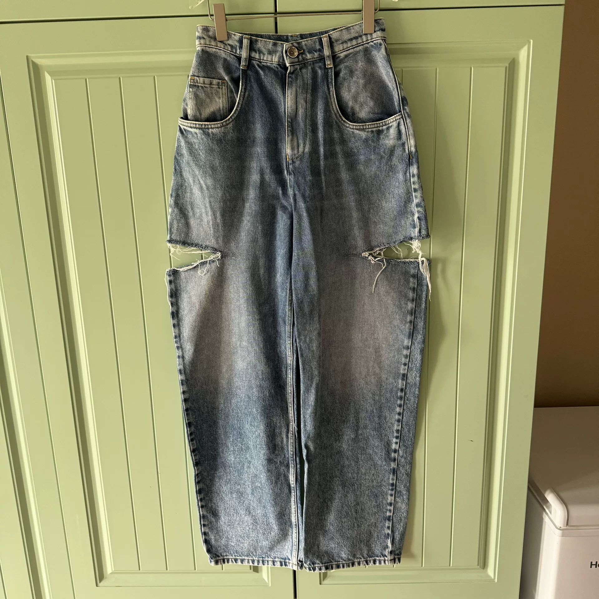 Maison Margiela Maison Margiela Ripped Jeans Size 40" / US 18 - 1 Thumbnail