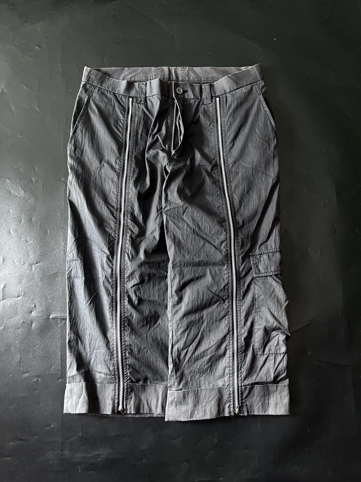 Japanese Brand Comme Ca Collection Crazy Zipper Rick owens Style Size US 32 / EU 48 - 4 Thumbnail
