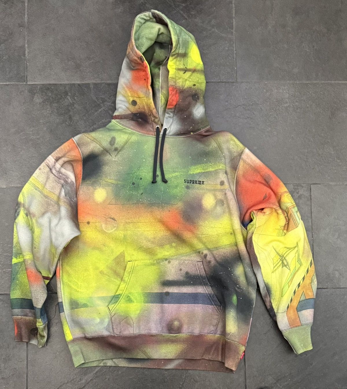 Supreme Supreme Rammellzee hoodie Medium Size US M / EU 48-50 / 2 - 1 Thumbnail