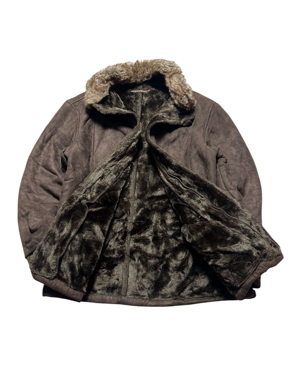 Japanese Brand Japanese Archive Vkei Fur Sherpa Suede Jacket Size US M / EU 48-50 / 2 - 5 Thumbnail