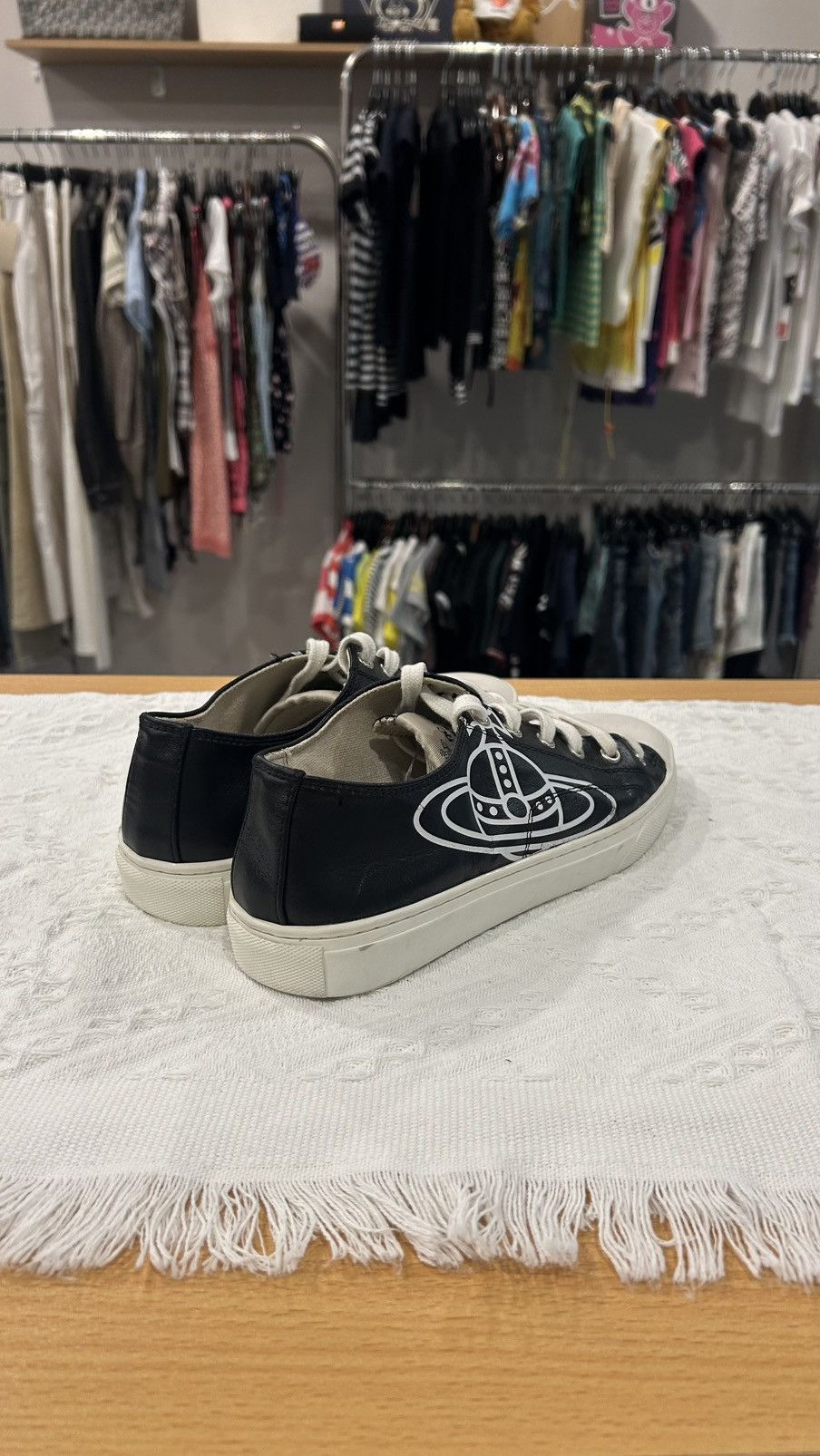 Vivienne Westwood Vivienne Westwood Leather Plimsoll Low Top 2.0 Size US 8 / EU 41 - 3 Thumbnail