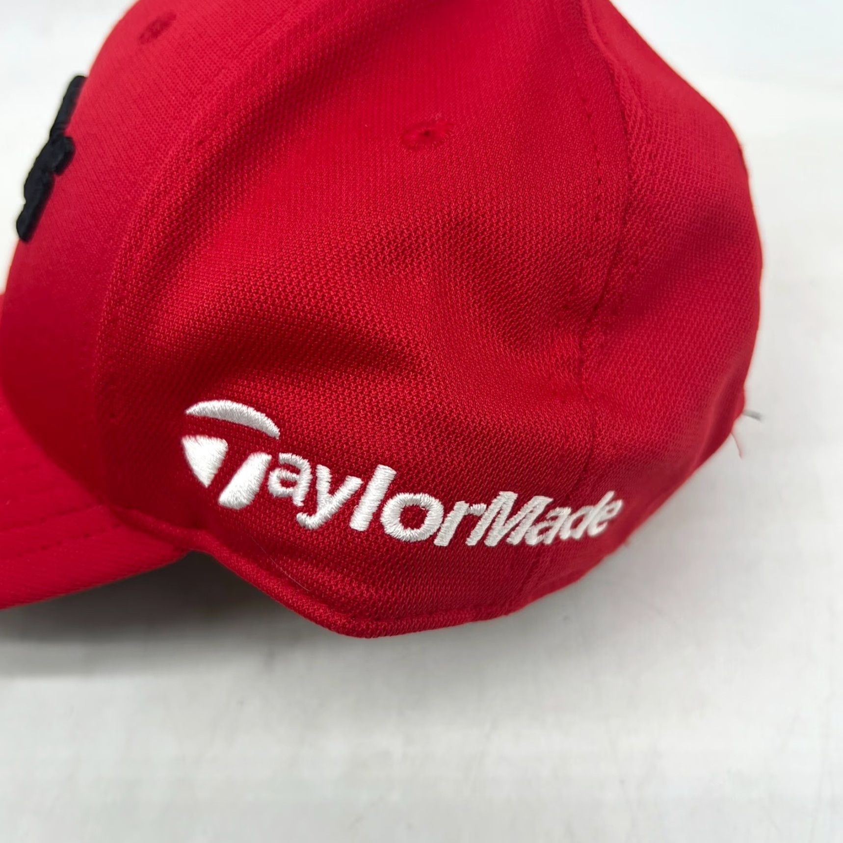 TaylorMade TaylorMade Golf RSI Adjustable Baseball Cap Hat Red Embroidered Size ONE SIZE - 3 Thumbnail