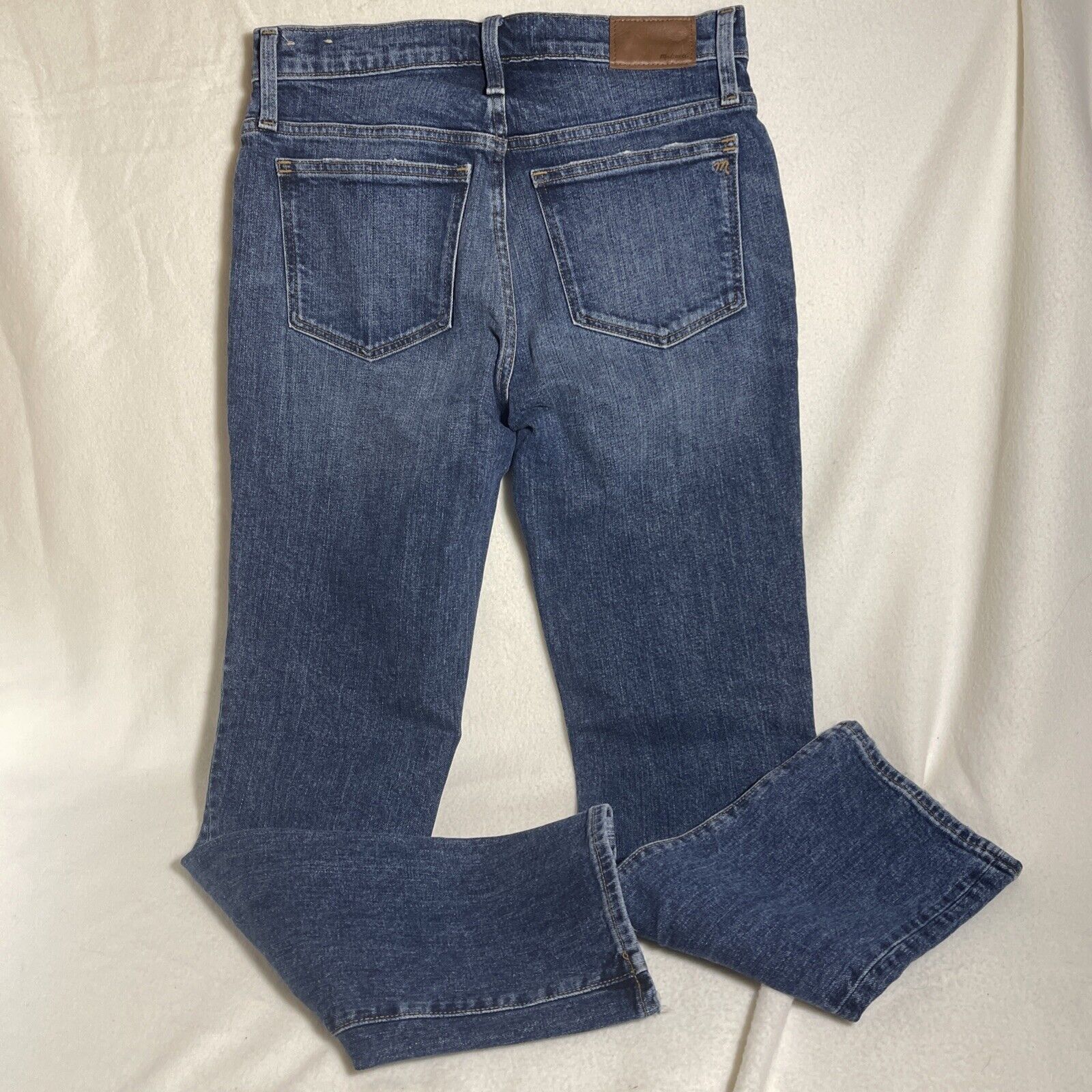 Madewell Madewell Jeans Women’s 25 Tomboy Straight Mid Rise Dark Wash Size 25" / US 0 / IT 36 - 3 Thumbnail