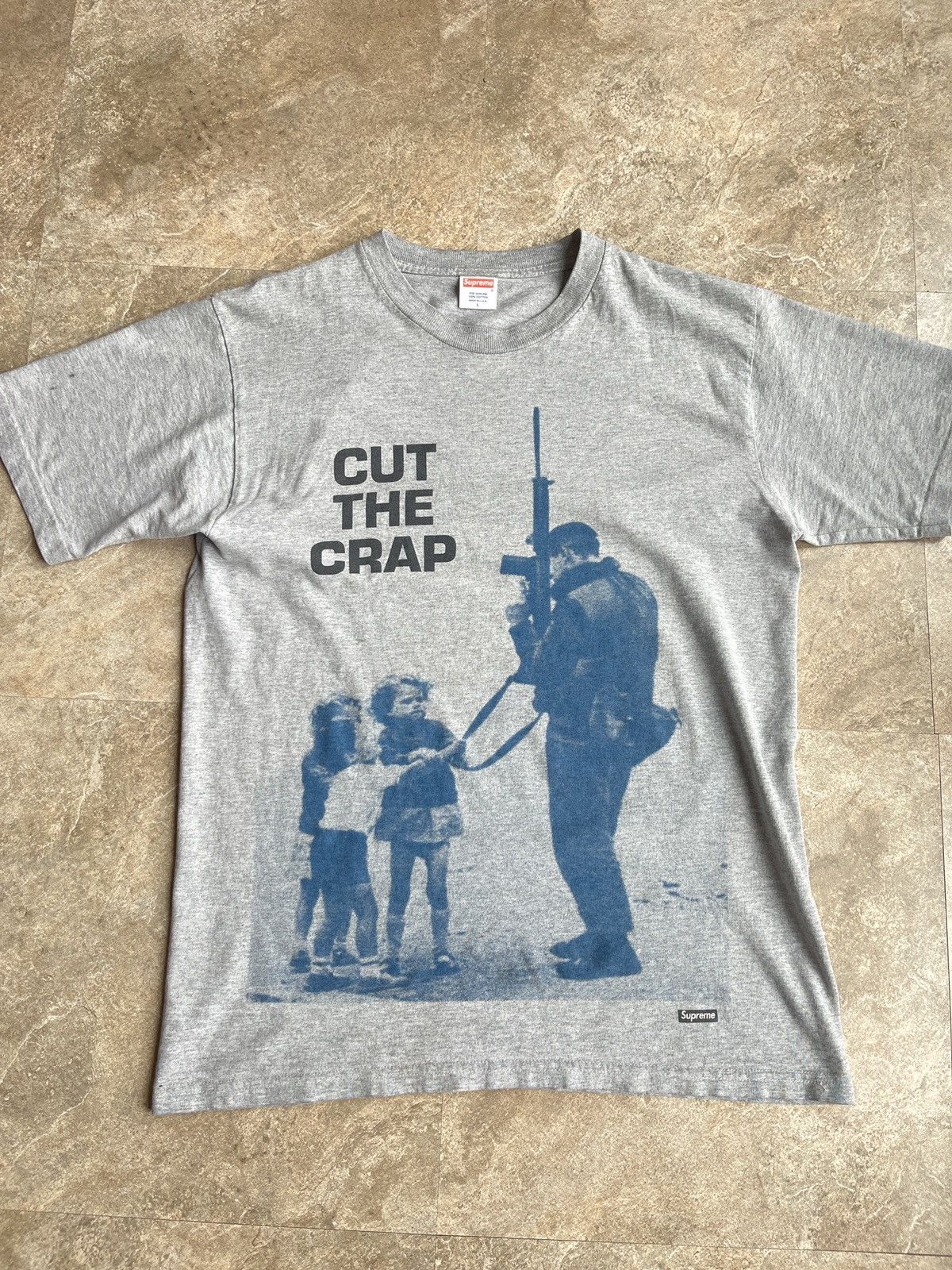 Supreme SS09 Cut The Crap Supreme Box Logo Grail! Size US L / EU 52-54 / 3 - 1 Thumbnail