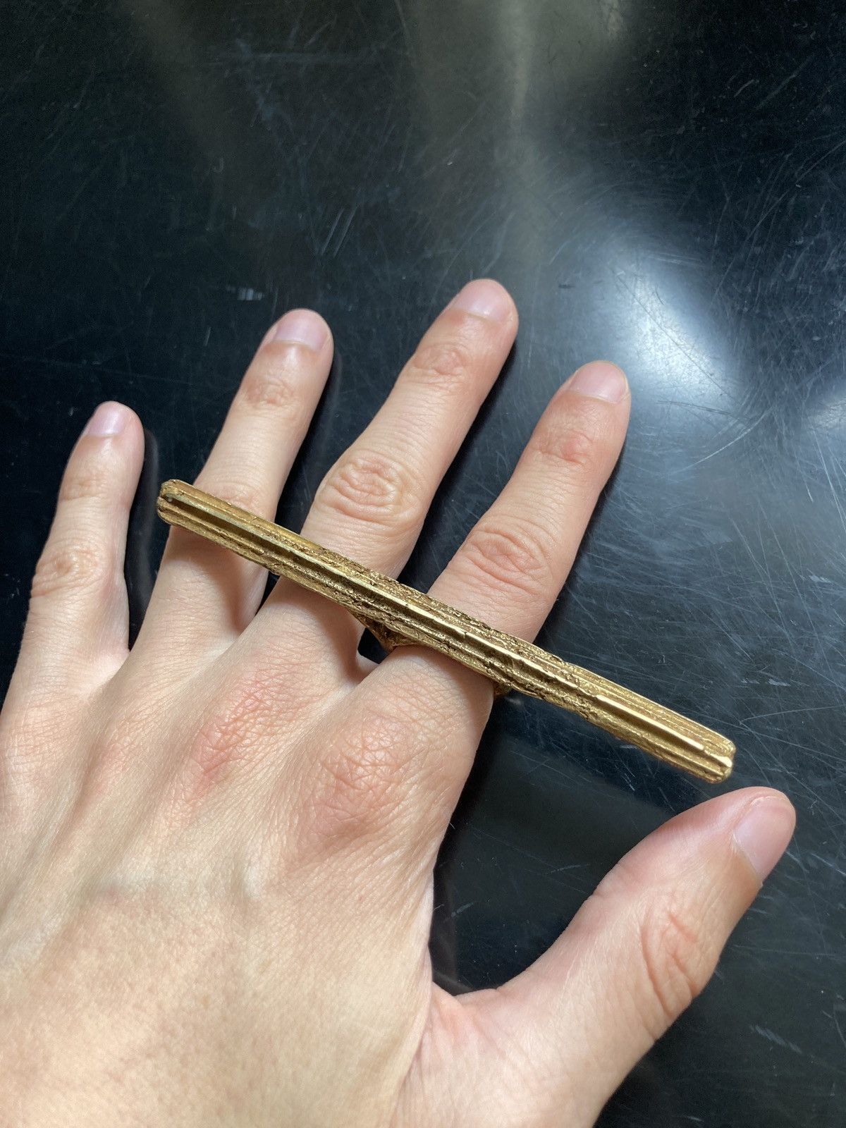 Rick Owens Rick Owens x Christiane Billet pre-Hunrod ltd. Bronze Ring Size ONE SIZE - 10 Thumbnail