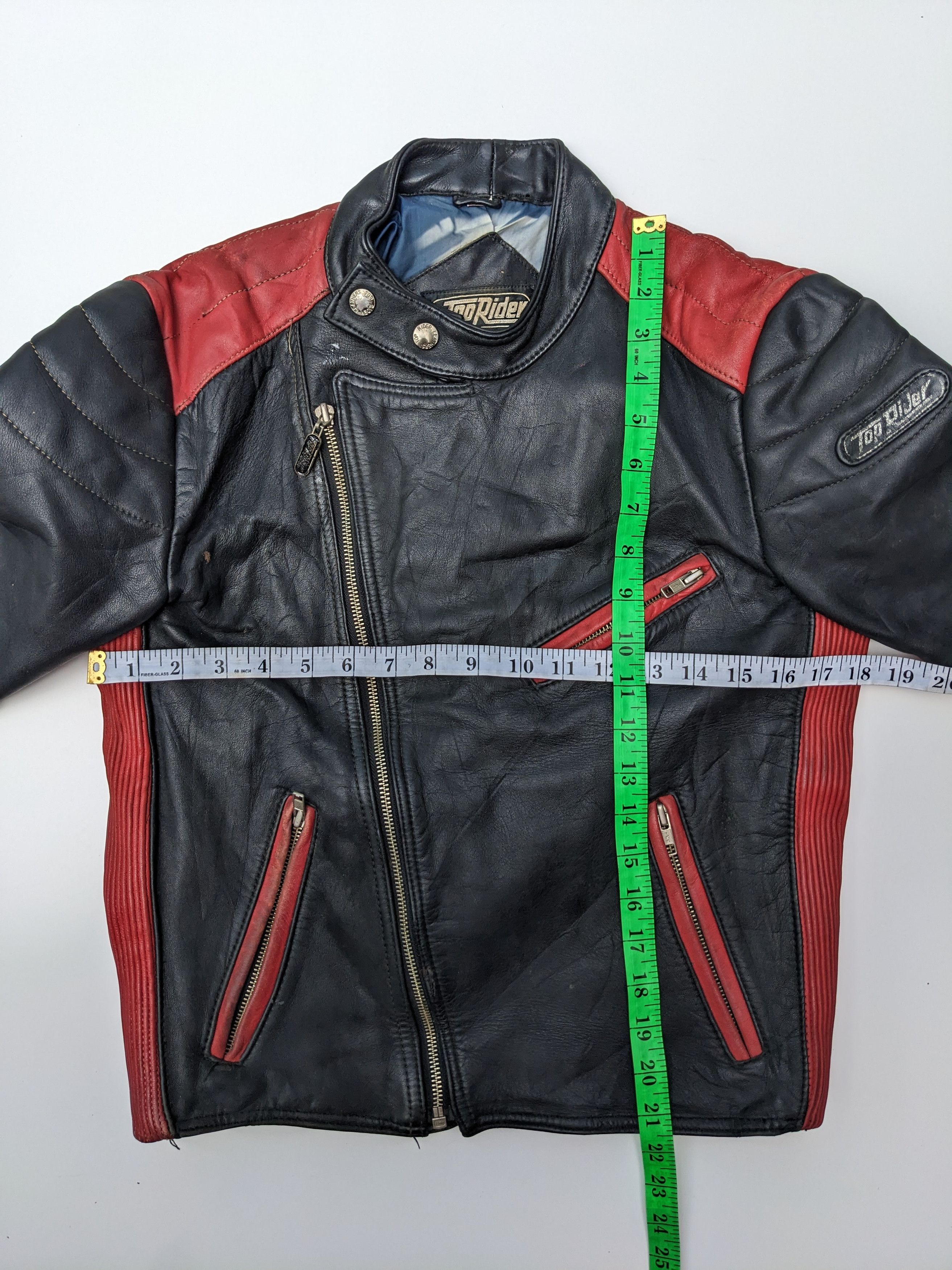 Vintage Vintage Top Rider racing leather jacket Size US S / EU 44-46 / 1 - 7 Thumbnail