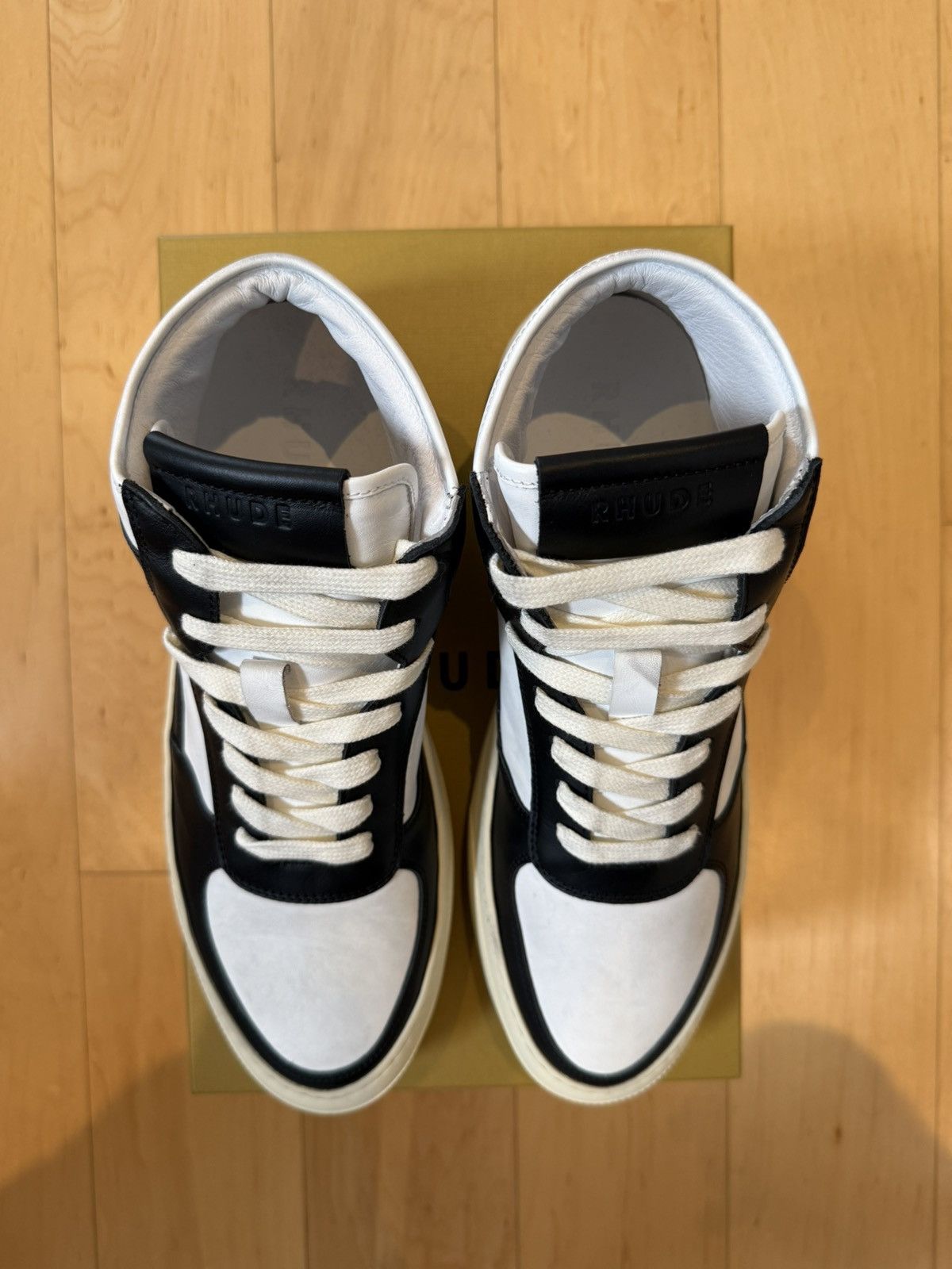 Rhude RHUDE Cabriolets Black & White UK9 Size US 10 / EU 43 - 6 Thumbnail