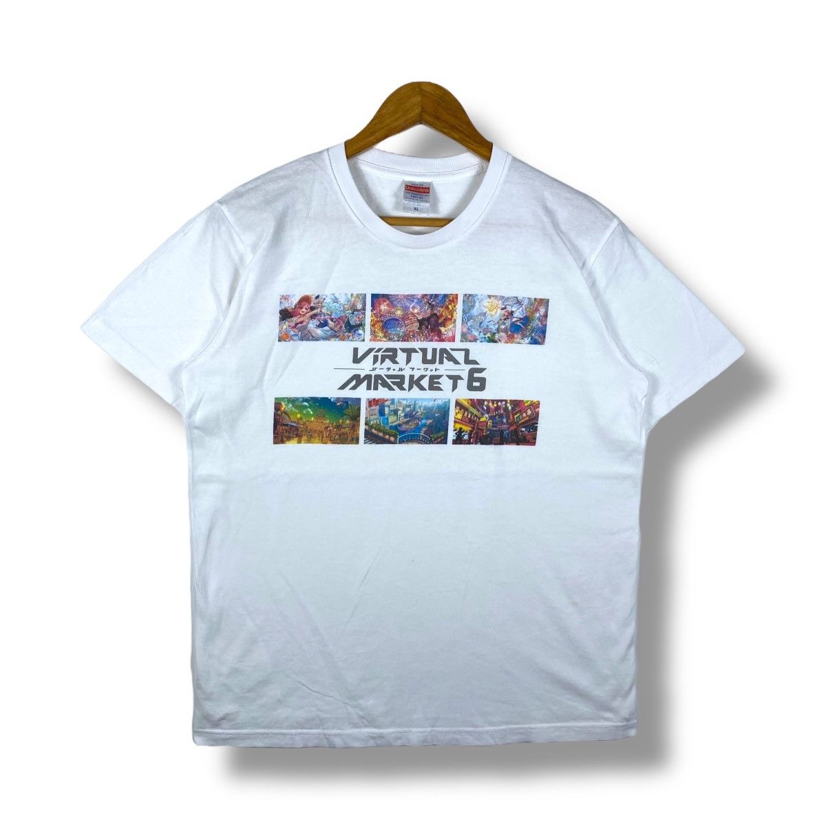 Anime × Japanese Brand VIRTUAL MARKET 6 All Visual Graphic Tee Shirt Extra Large Size US XL / EU 56 / 4 - 1 Thumbnail